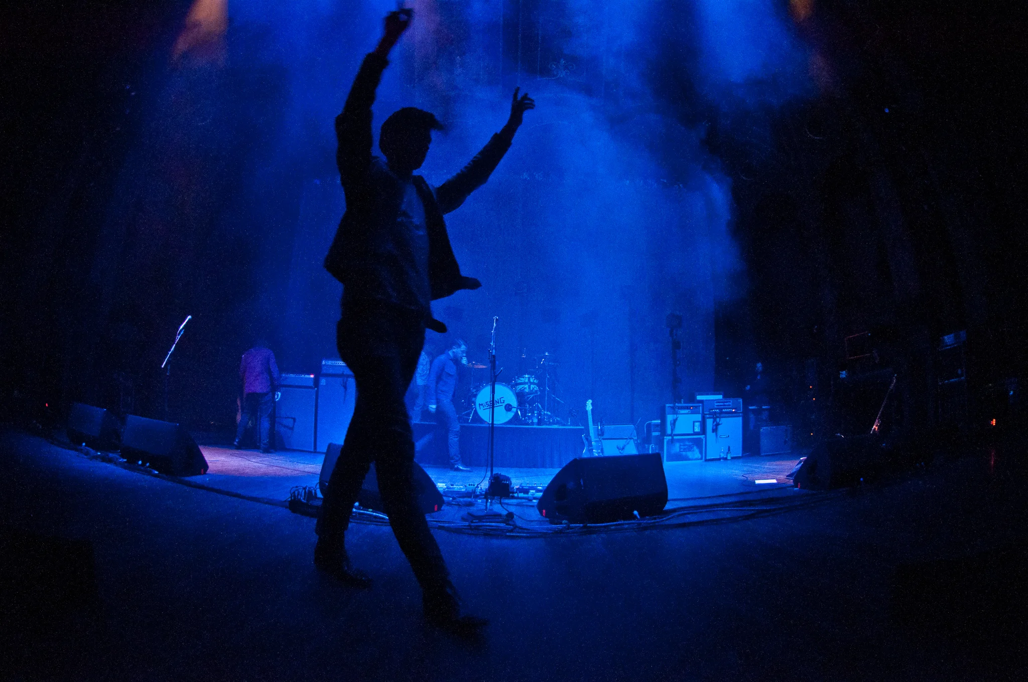 Arctic Monkeys performing at Orpheum Theatre, Vancouver, BC - concert photography by Michael Caswell