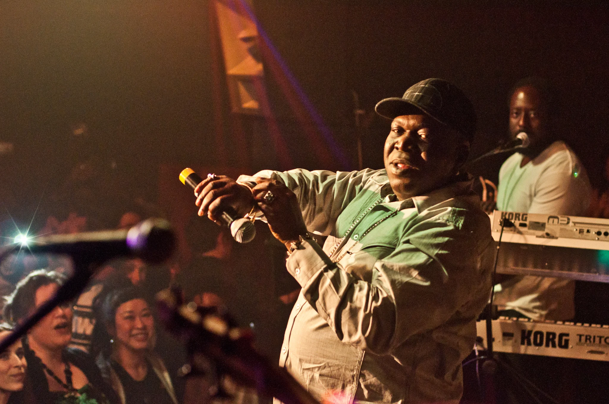 Barrington Levy performing at Fortune Sound Club, Vancouver, BC - concert photography by Michael Caswell