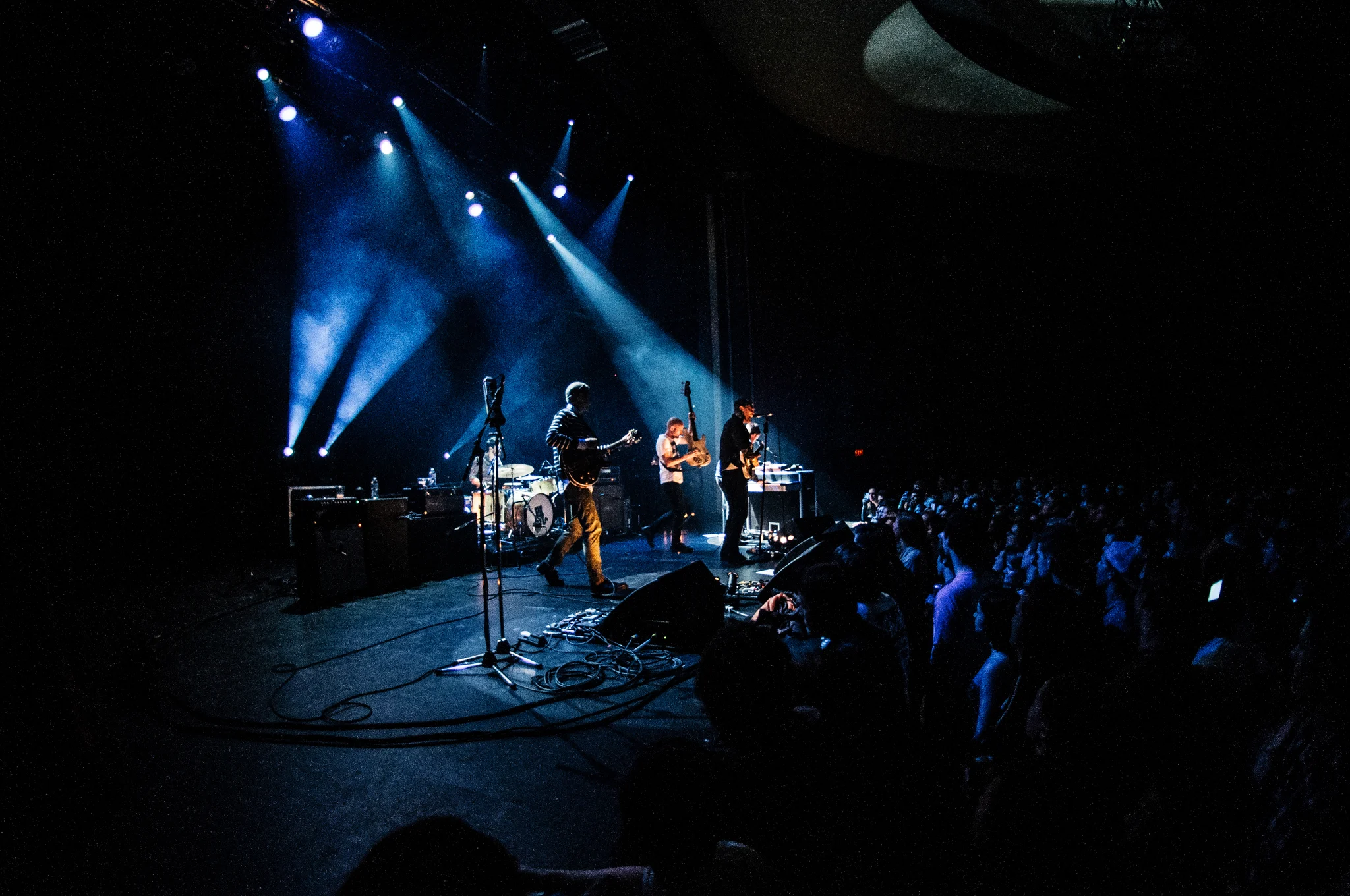 Cold War Kids performing at Vogue Theatre, Vancouver, BC - concert photography by Michael Caswell