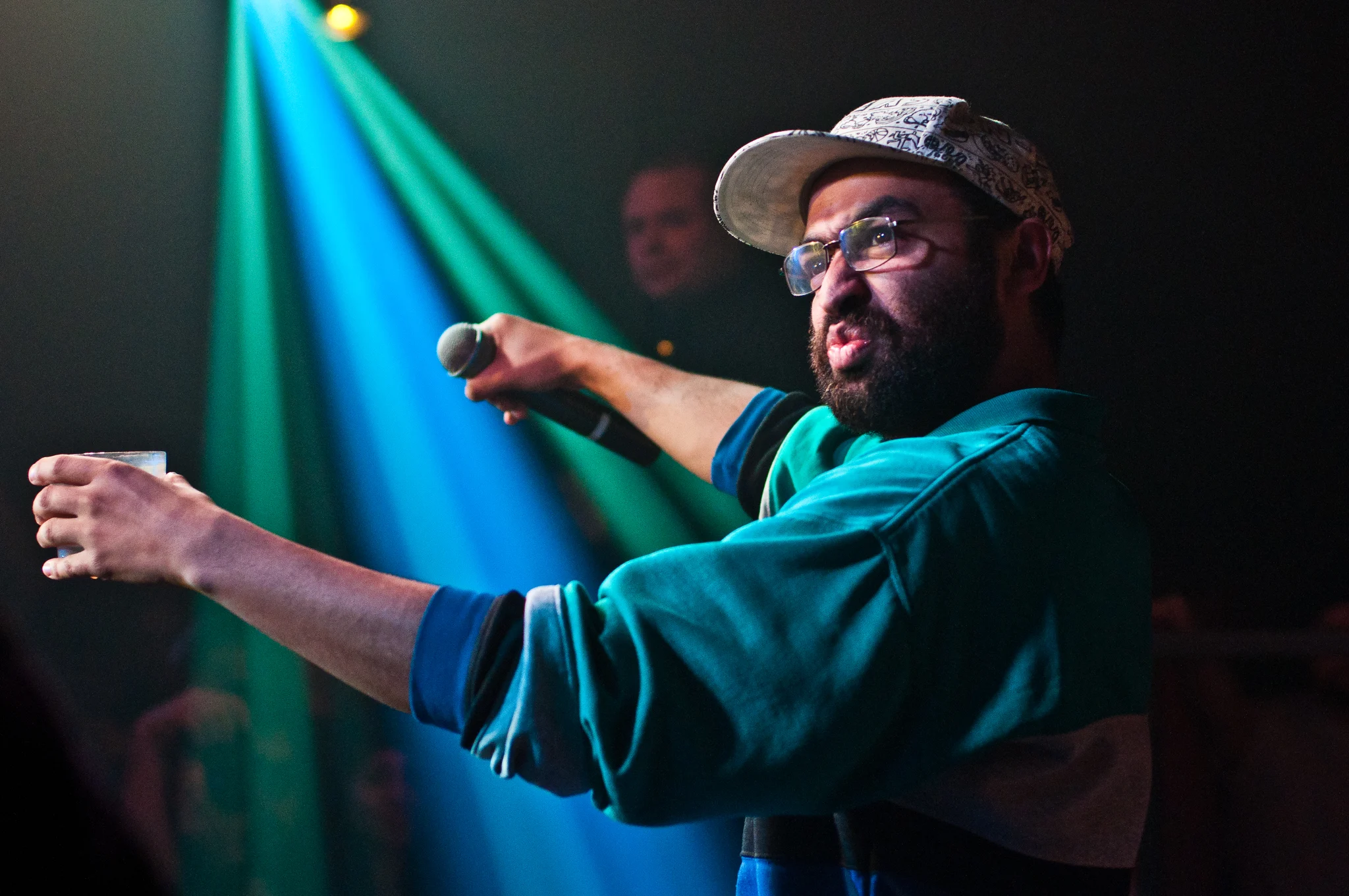 Das Rascist performing at Fortune Sound Club, Vancouver, BC - concert photography by Michael Caswell