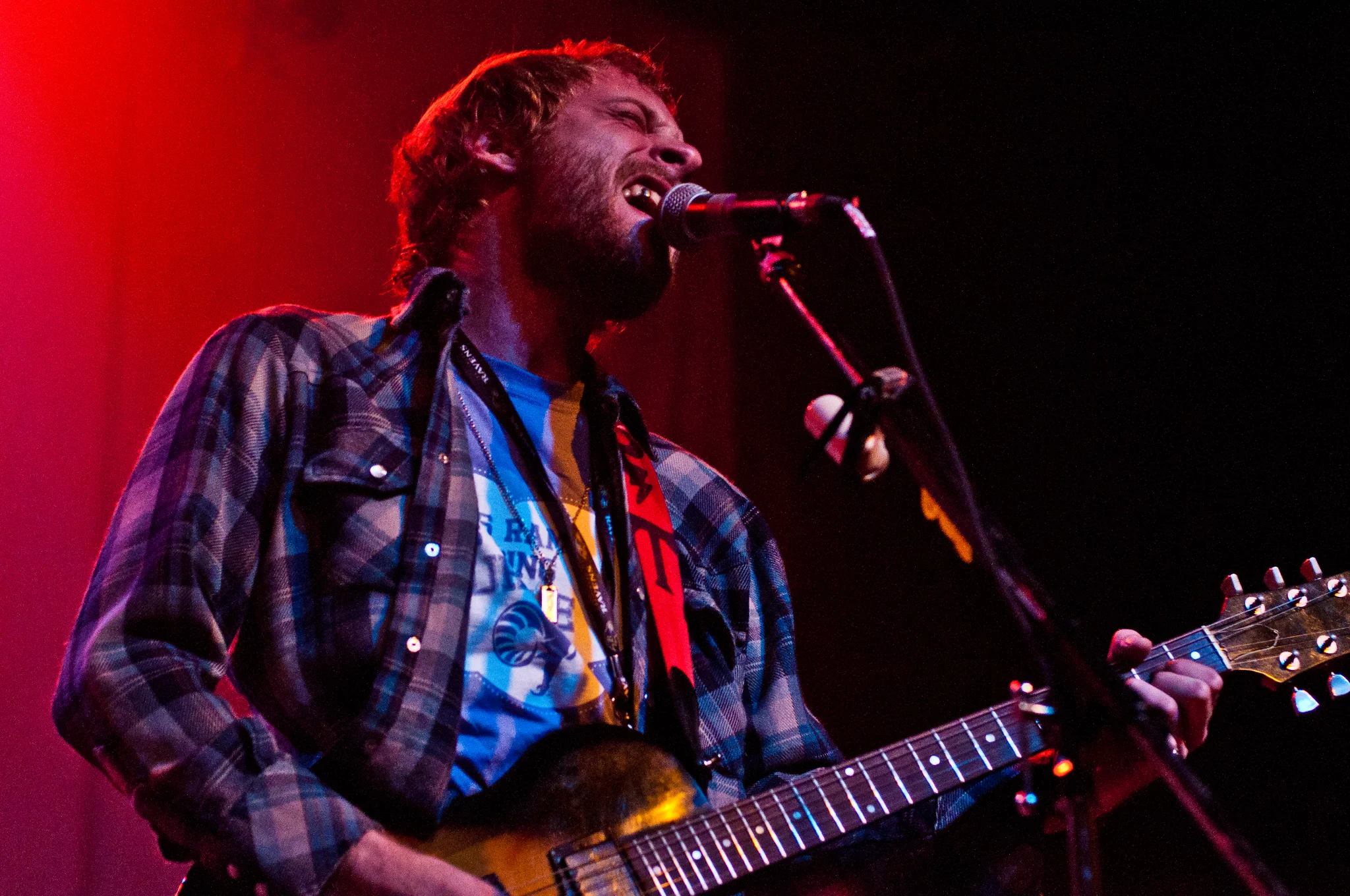 Deer Tick performing at Rickshaw Theatre, Vancouver, BC - concert photography by Michael Caswell