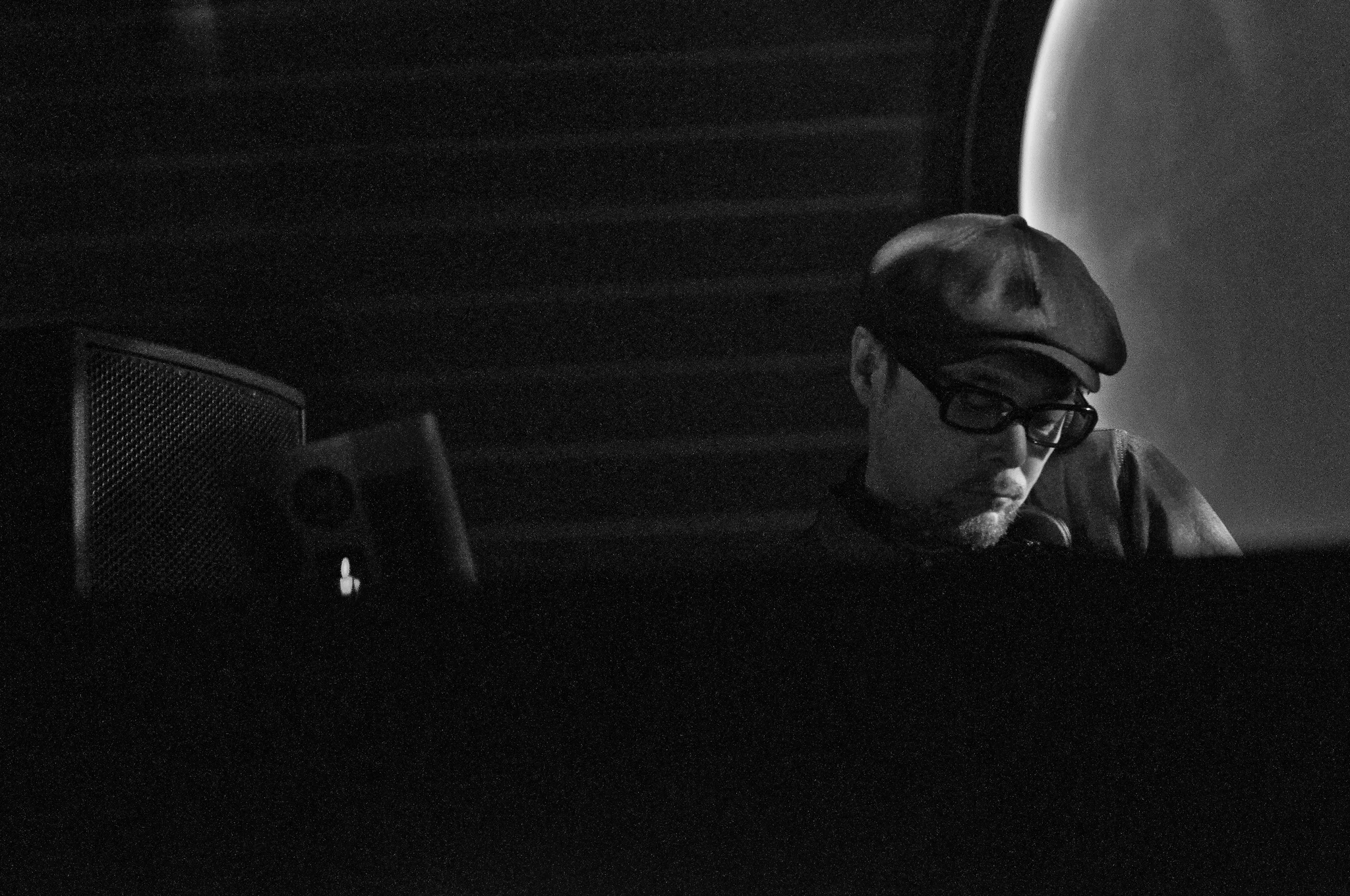 DJ Krush performing at Fortune Sound Club, Vancouver, BC - concert photography by Michael Caswell