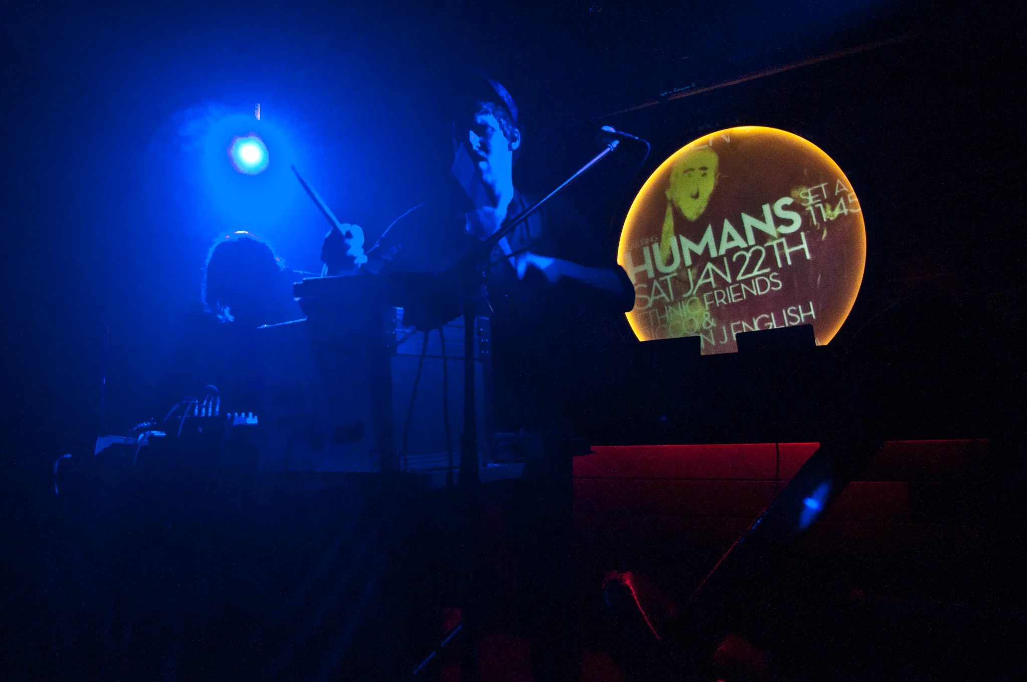 Humans performing at Fortune Sound Club, Vancouver, BC - concert photography by Michael Caswell