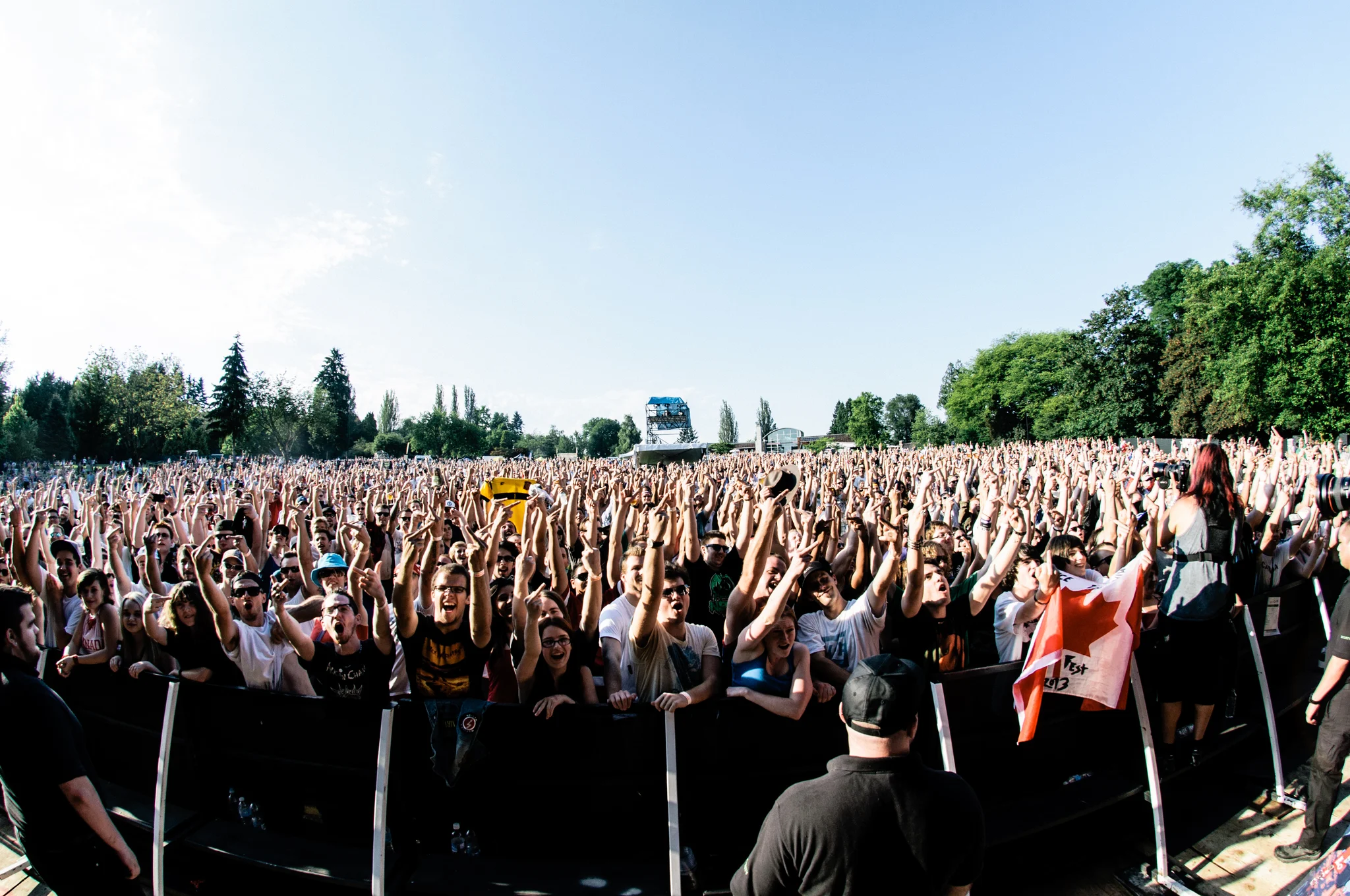 I Mother Earth performing at Deer Lake Park, Vancouver, BC - concert photography by Michael Caswell
