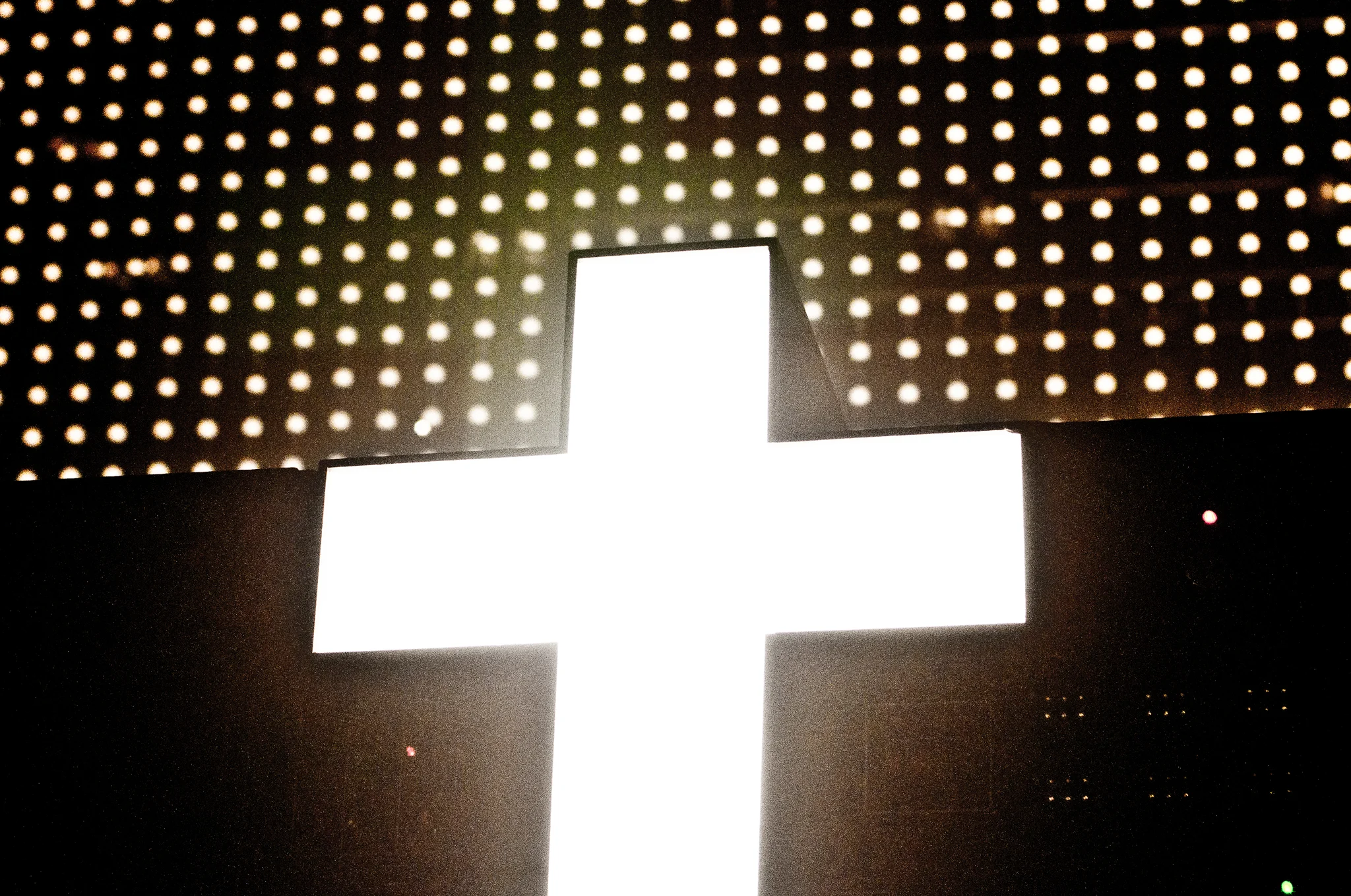 Justice performing at PNE Forum, Vancouver, BC - concert photography by Michael Caswell