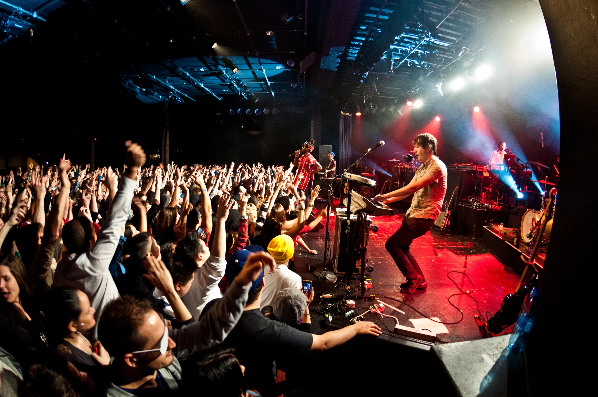 k-os performing at Commodore Ballroom, Vancouver, BC - concert photography by Michael Caswell