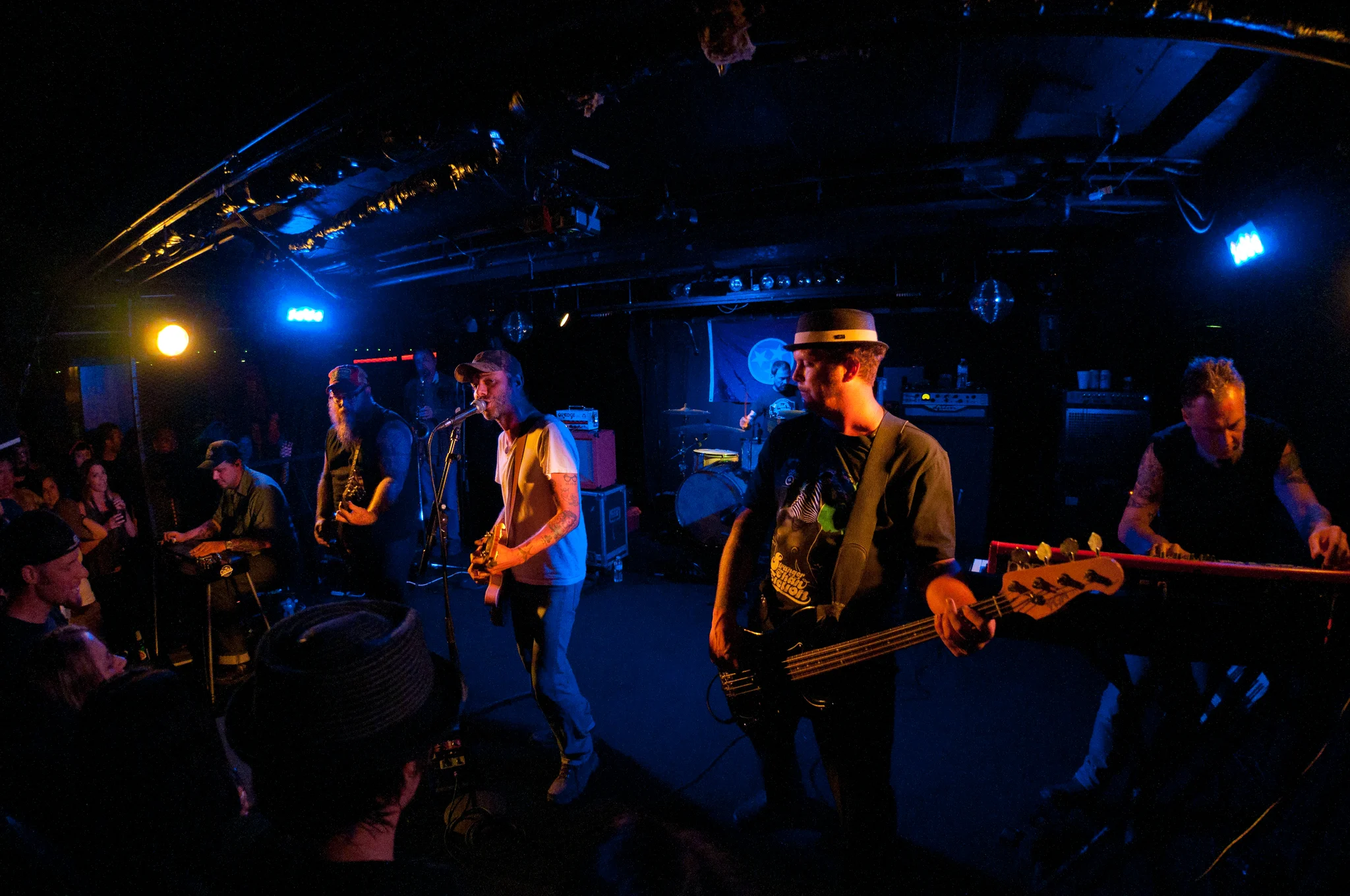 Lucero performing at Biltmore Cabaret, Vancouver, BC - concert photography by Michael Caswell