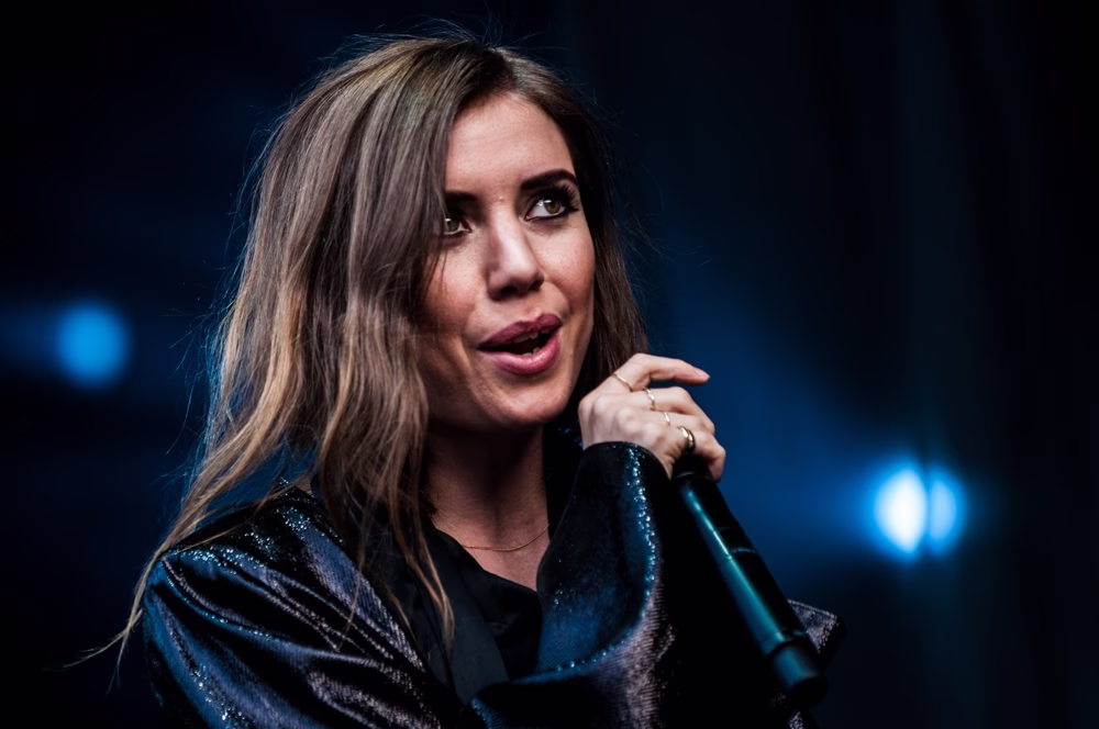 Lykke Li performing at Squamish Festival, Squamish, BC - concert photography by Michael Caswell