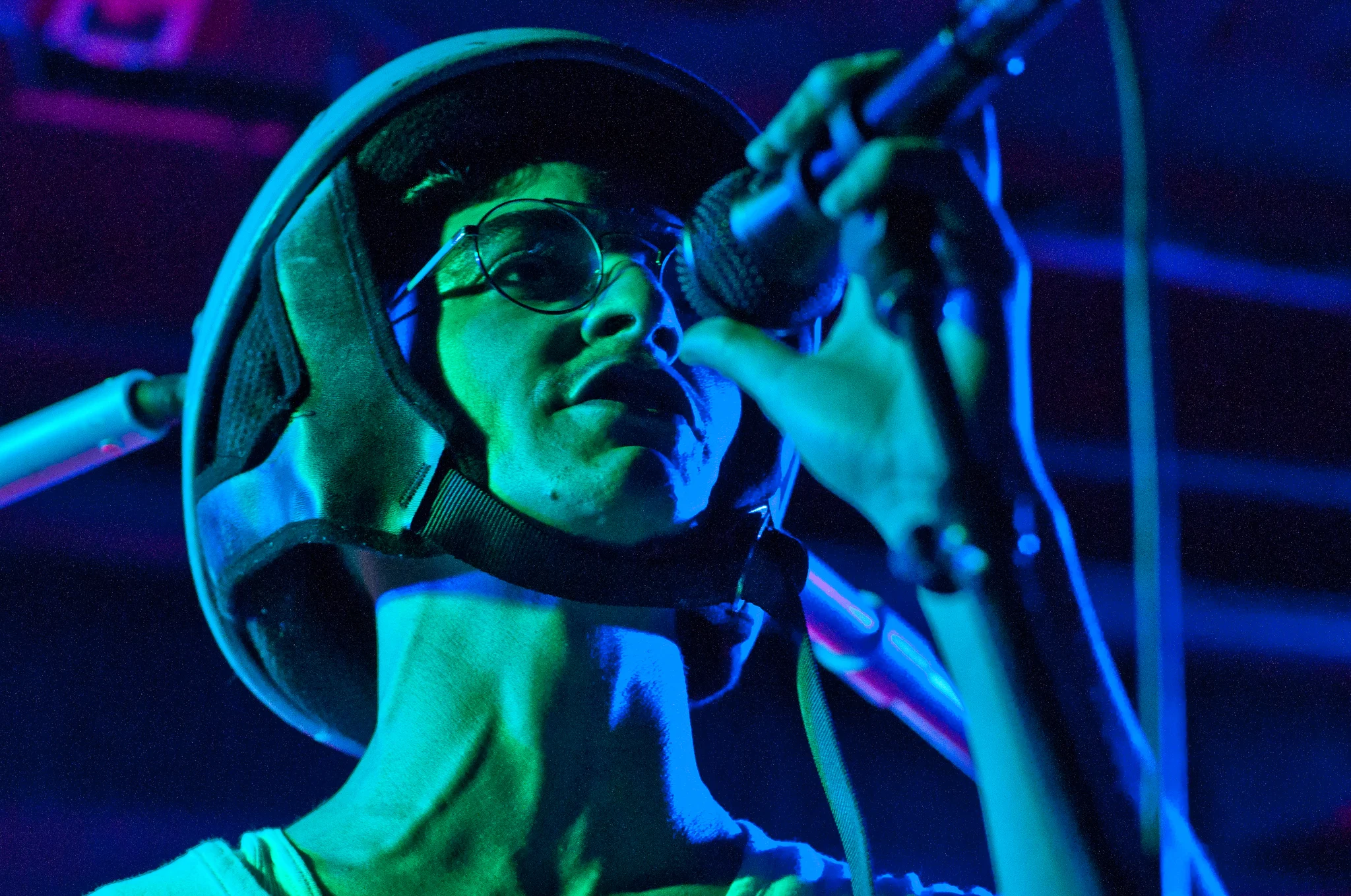 Men performing at Biltmore Cabaret, Vancouver, BC - concert photography by Michael Caswell