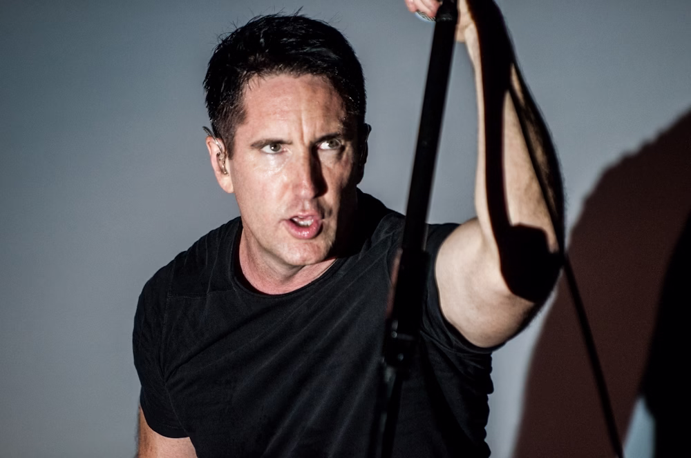 Nine Inch Nails performing at Pemberton Festival, Pemberton, BC - concert photography by Michael Caswell
