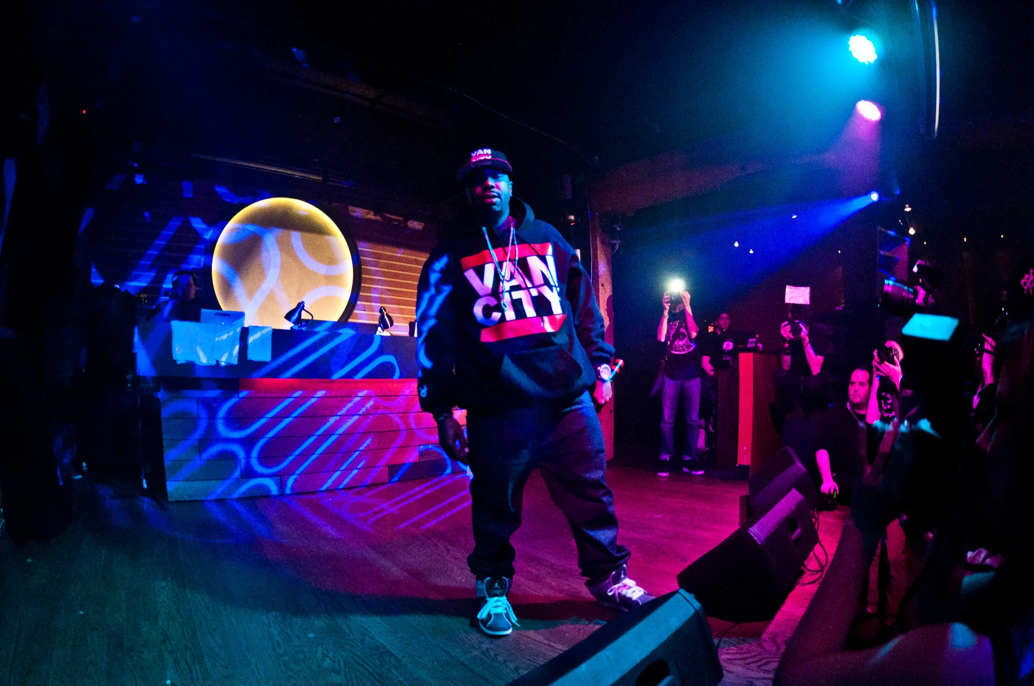 Noreaga (N.O.R.E.) performing at Fortune Sound Club, Vancouver, BC - concert photography by Michael Caswell