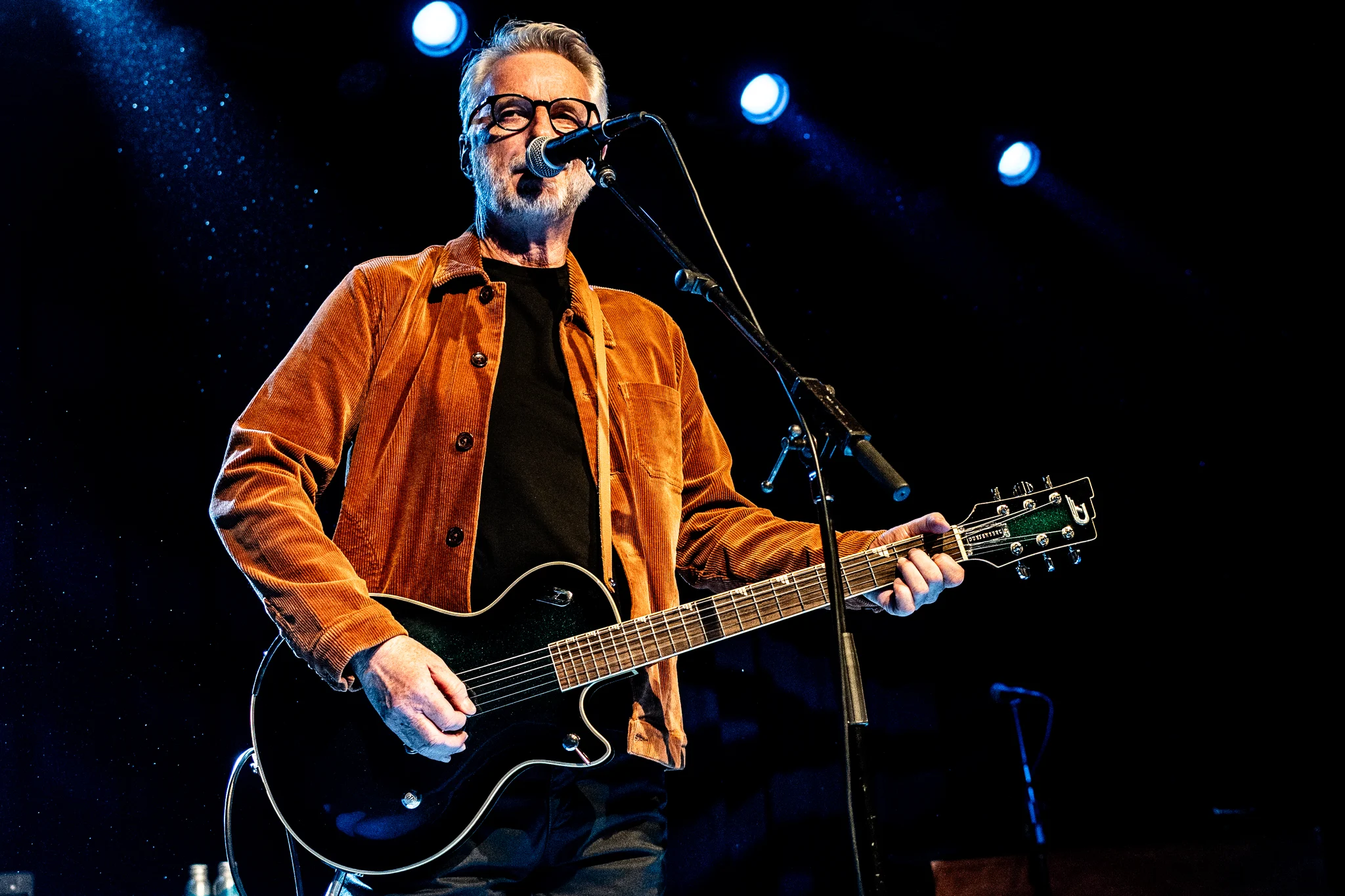 Billy Bragg performing at Commodore Ballroom @ Sep 20 2024, Vancouver, BC - concert photography by Michael Caswell