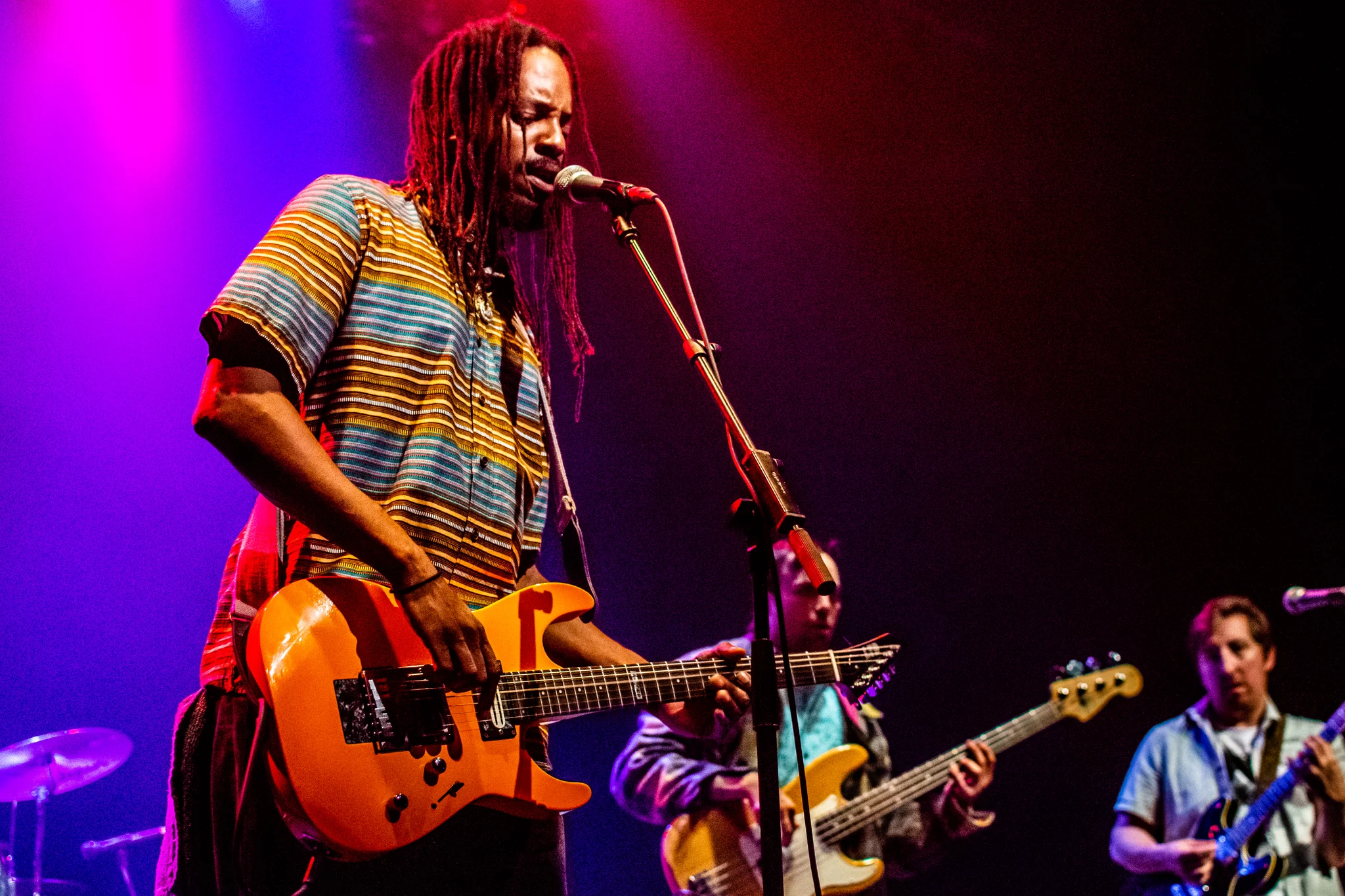 Black Joe Lewis & The Honeybears performing at Rickshaw Theatre, Vancouver, BC - concert photography by Michael Caswell