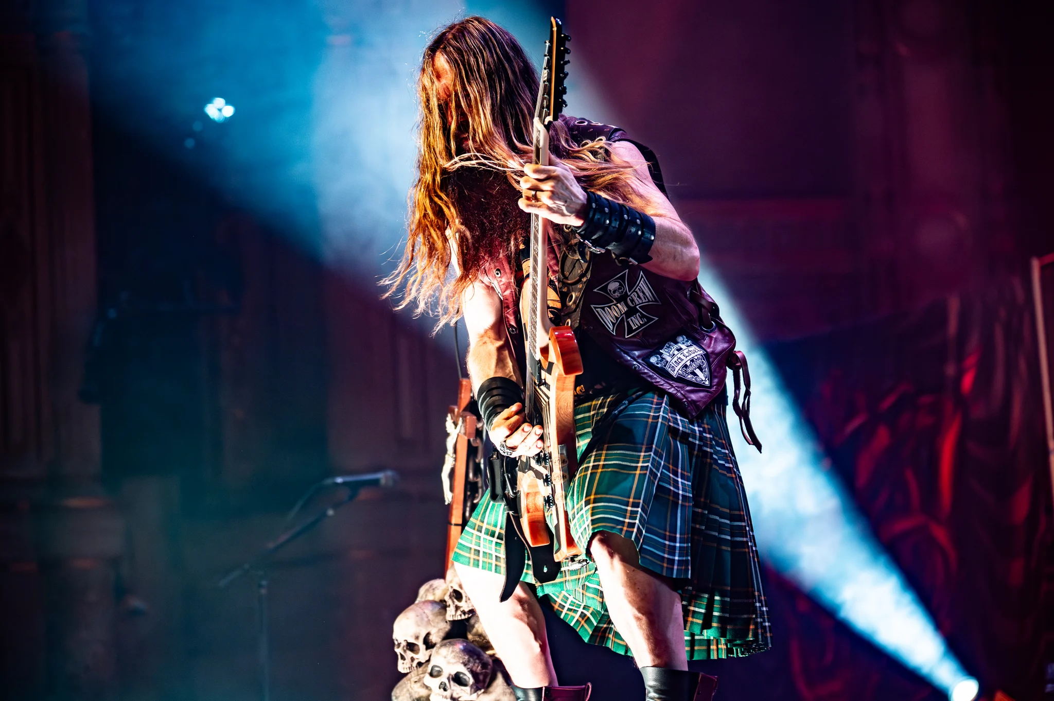 Black Label Society performing at Orpheum Theatre, Vancouver, BC - concert photography by Michael Caswell