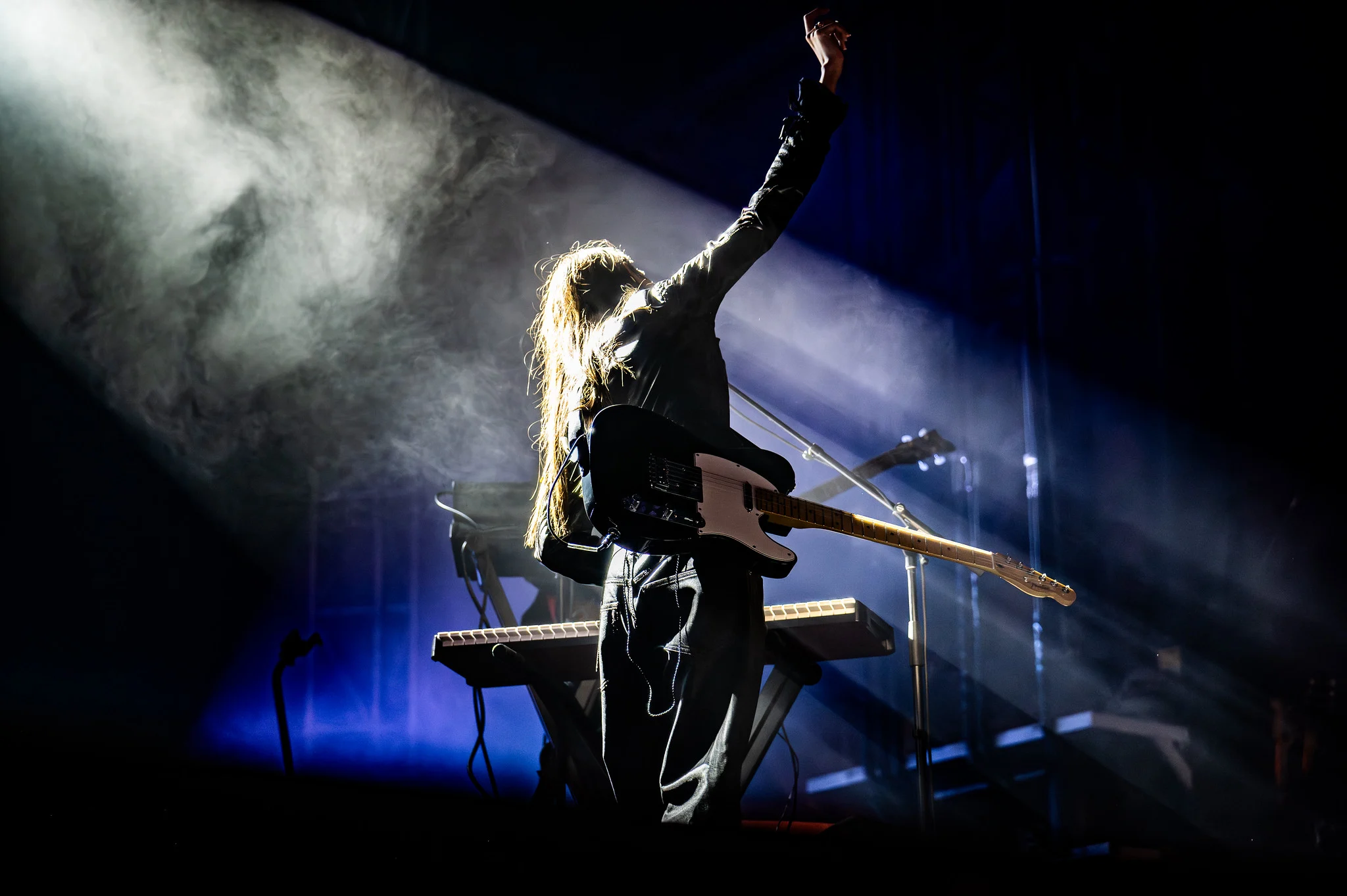 Charlotte Cardin performing at Rifflandia Music Festival, Victoria, BC - concert photography by Michael Caswell