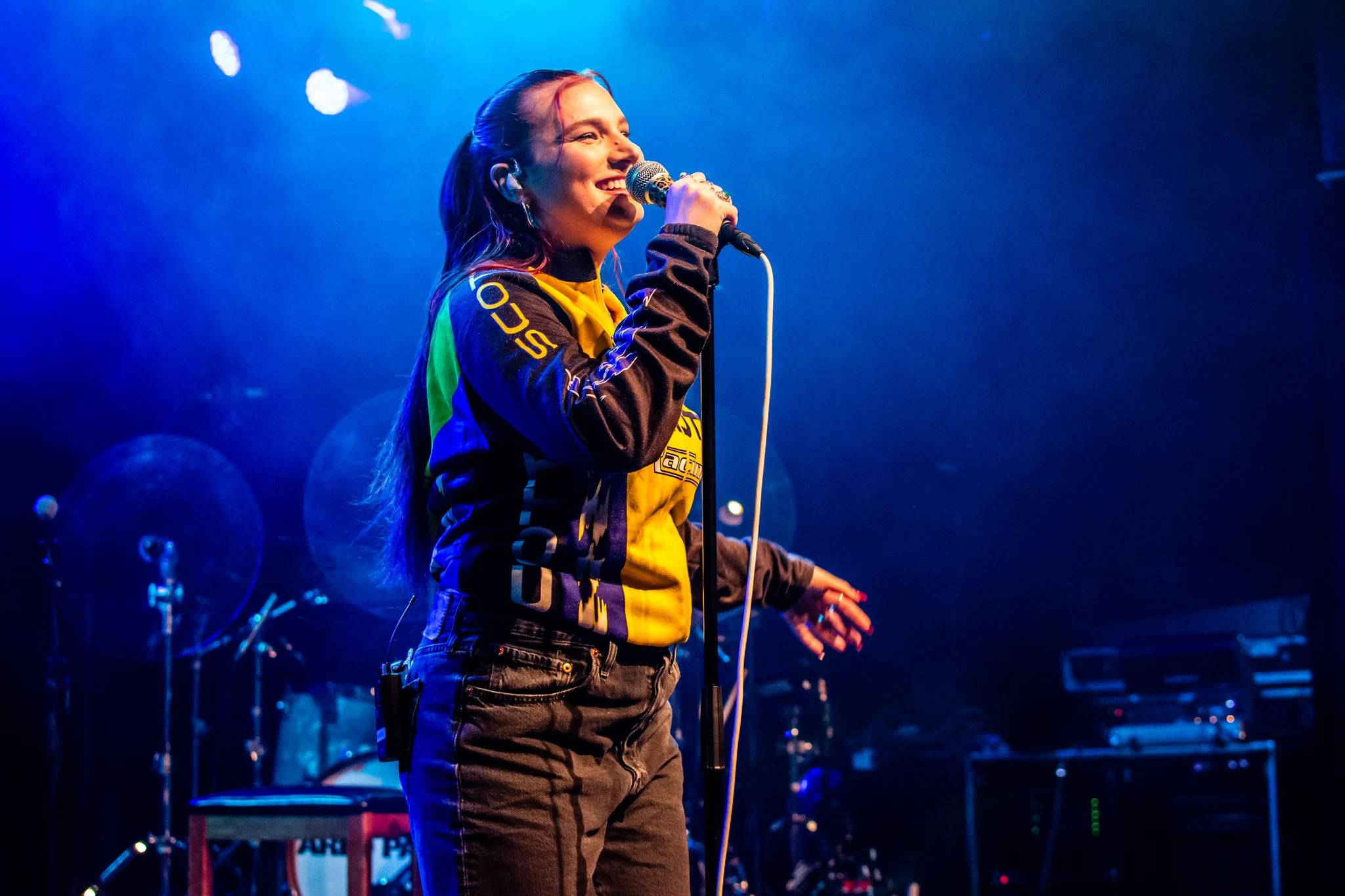 Chloe George performing at Commodore Ballroom, Vancouver, BC - concert photography by Michael Caswell