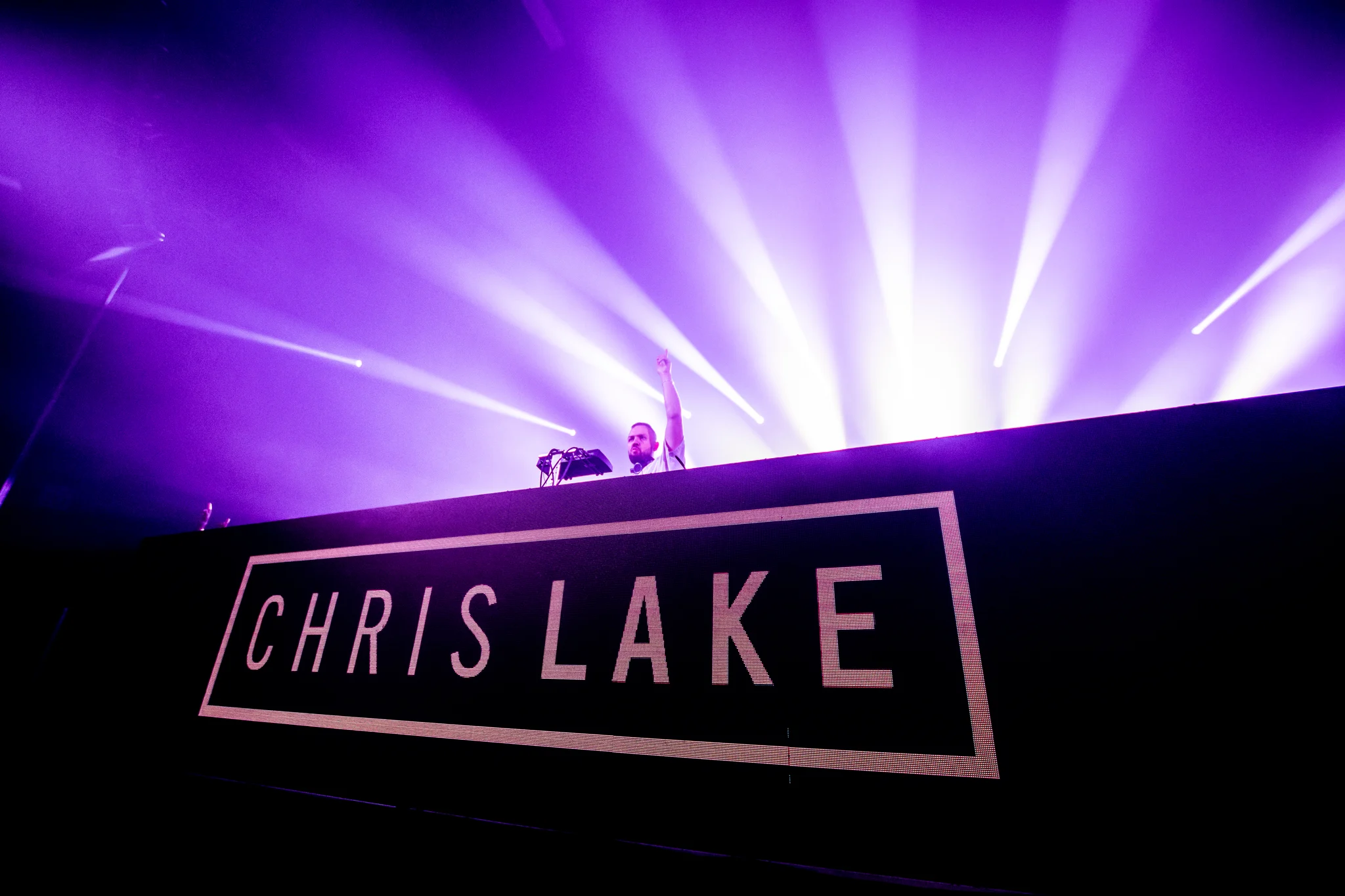 Chris Lake performing at PNE Forum, Vancouver, BC - concert photography by Michael Caswell