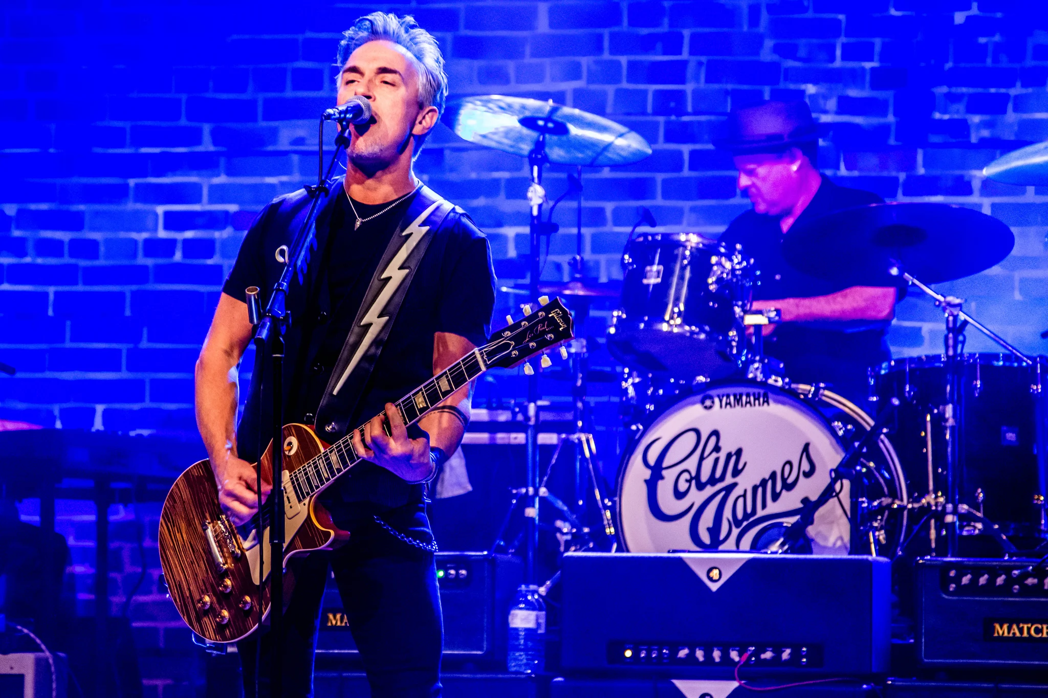 Colin James performing at Commodore Ballroom, Vancouver, BC - concert photography by Michael Caswell