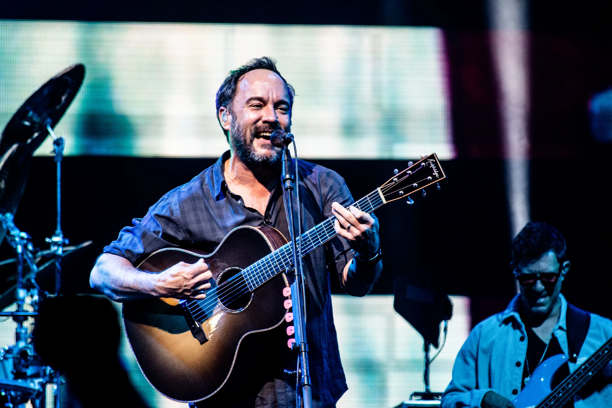 Dave Matthews Band performing at Rogers Arena, Vancouver, BC - concert photography by Michael Caswell