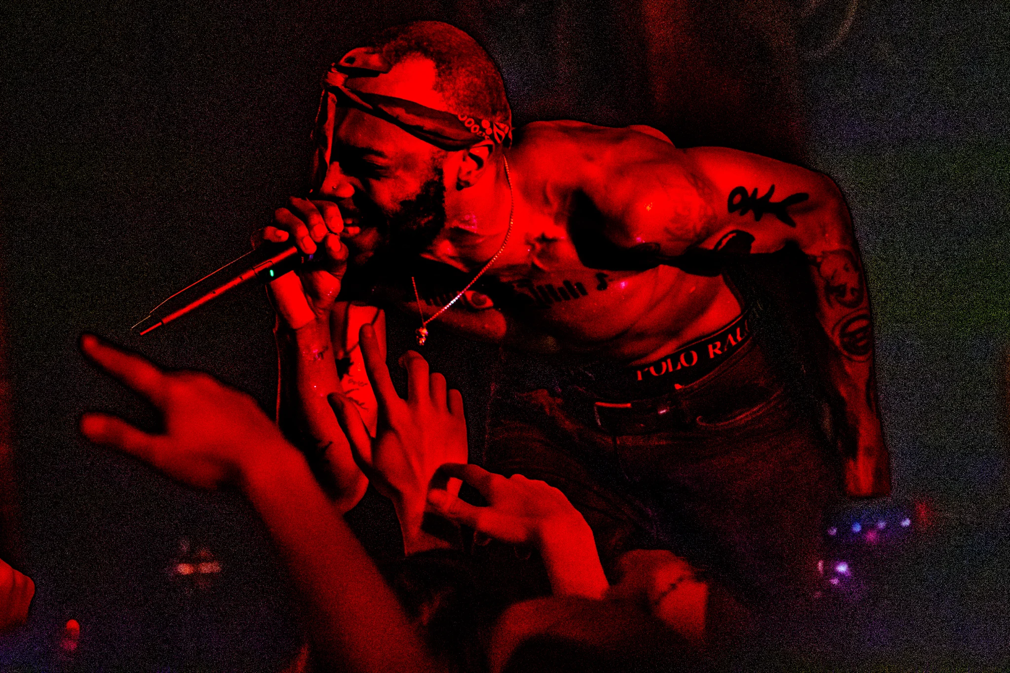 JPEGMAFIA performing at Fortune Sound Club, Vancouver, BC - concert photography by Michael Caswell