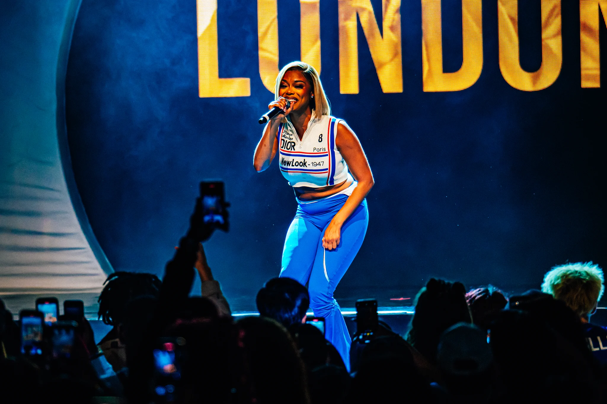 Lady London performing at Vogue Theatre, Vancouver, BC - concert photography by Michael Caswell