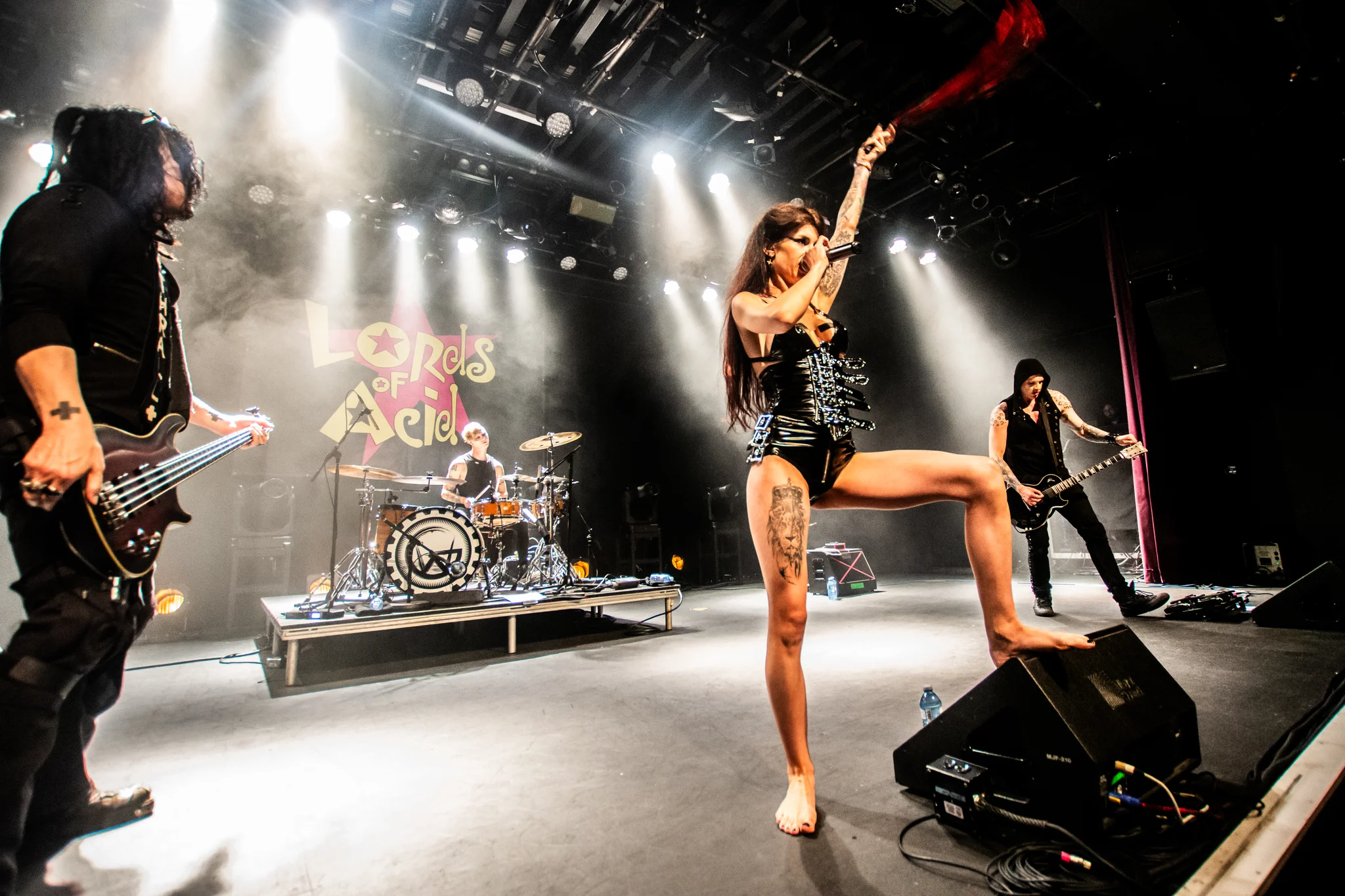 Lords of Acid performing at Commodore Ballroom, Vancouver, BC - concert photography by Michael Caswell