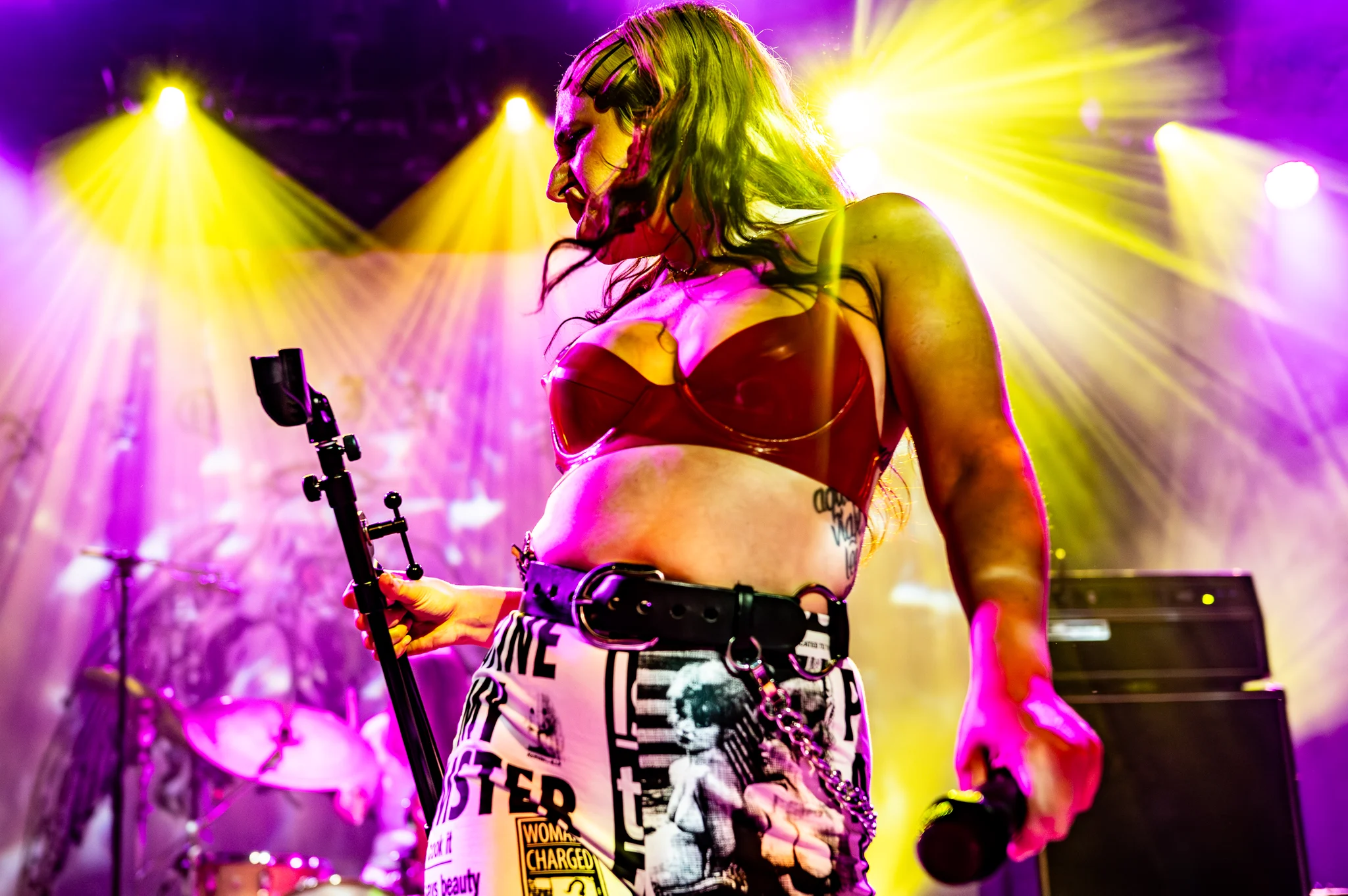 Mannequin Pussy performing at Commodore Ballroom, Vancouver, BC - concert photography by Michael Caswell