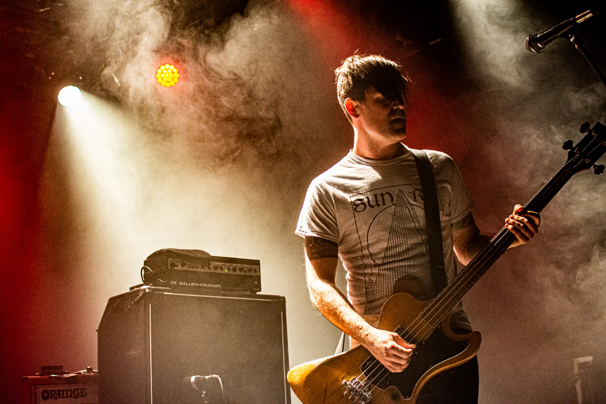 Metz performing at Commodore Ballroom, Vancouver, BC - concert photography by Michael Caswell