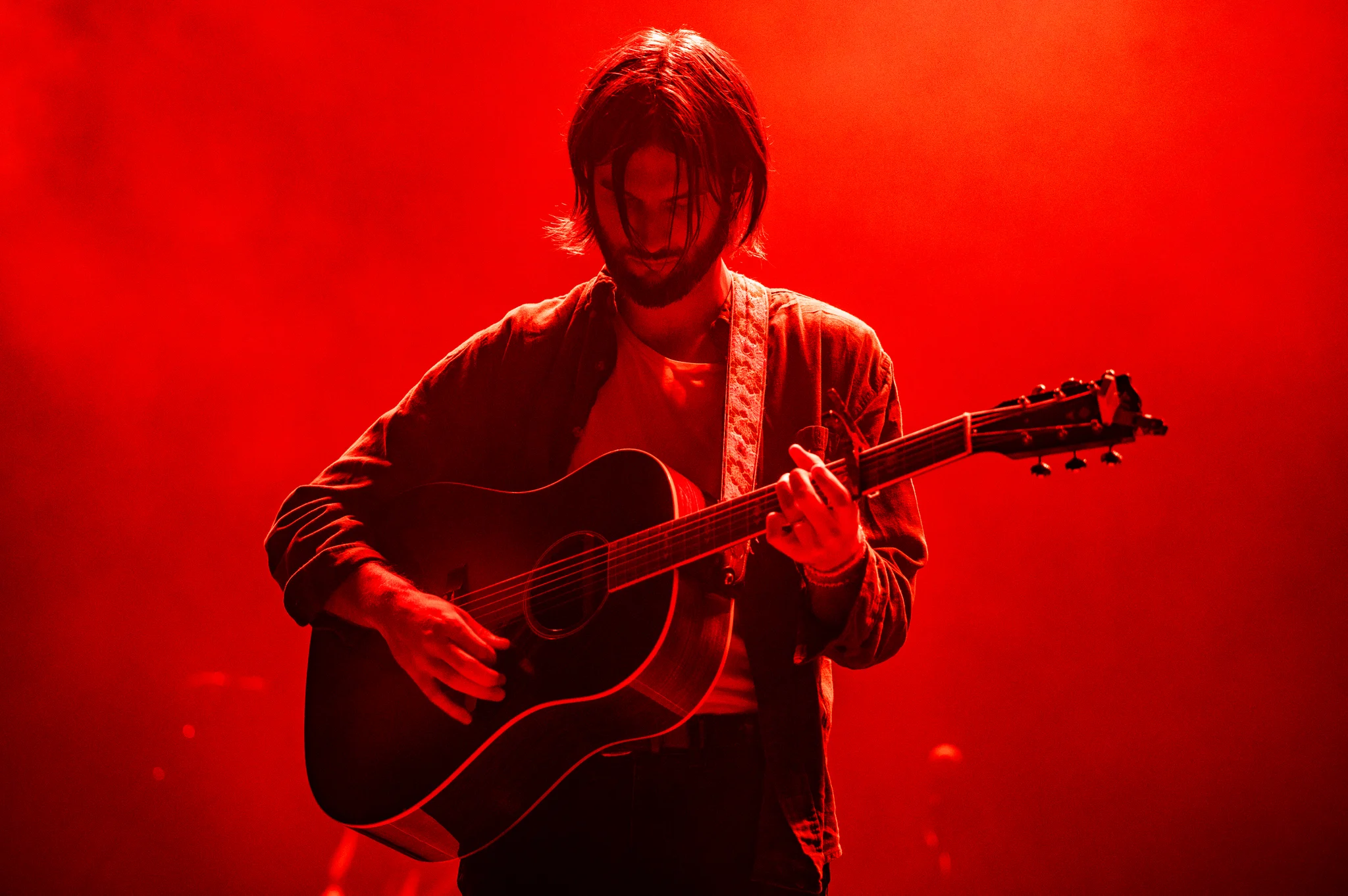 Mt. Joy performing at Doug Mitchell Thunderbird Sports Centre, Vancouver, BC - concert photography by Michael Caswell