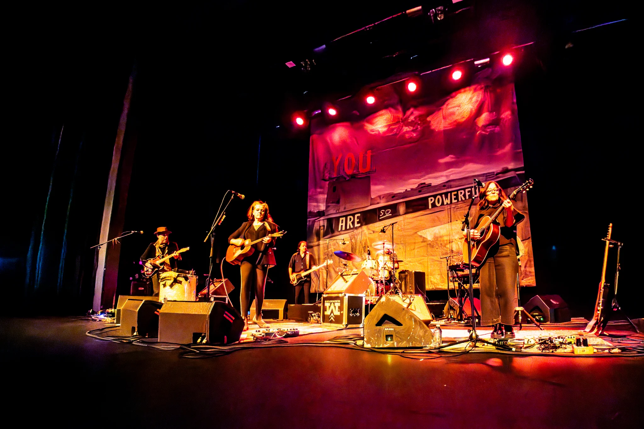 Neko Case performing at Vogue Theatre, Vancouver, BC - concert photography by Michael Caswell