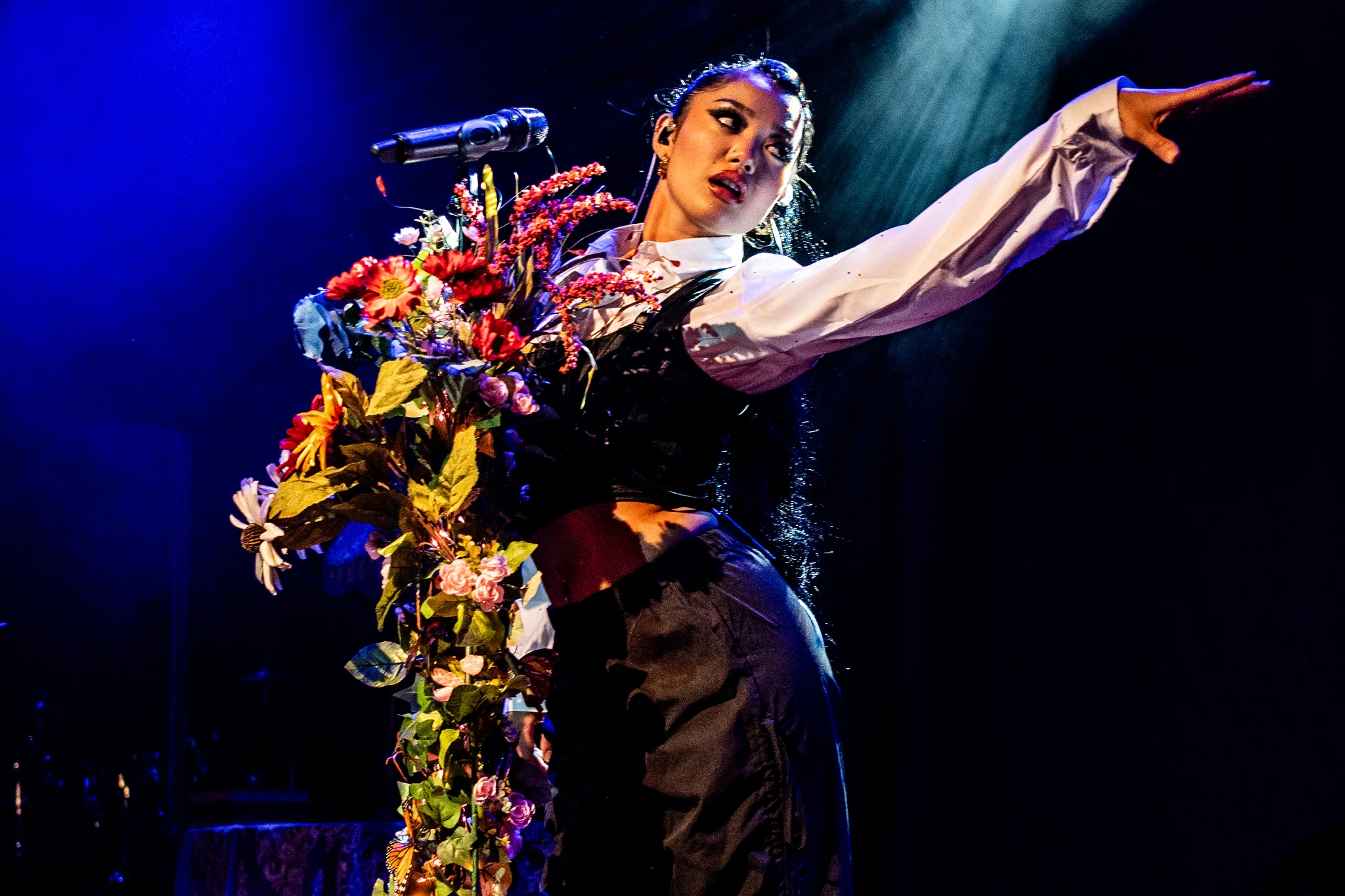 Nikkaela performing at Commodore Ballroom, Vancouver, BC - concert photography by Michael Caswell