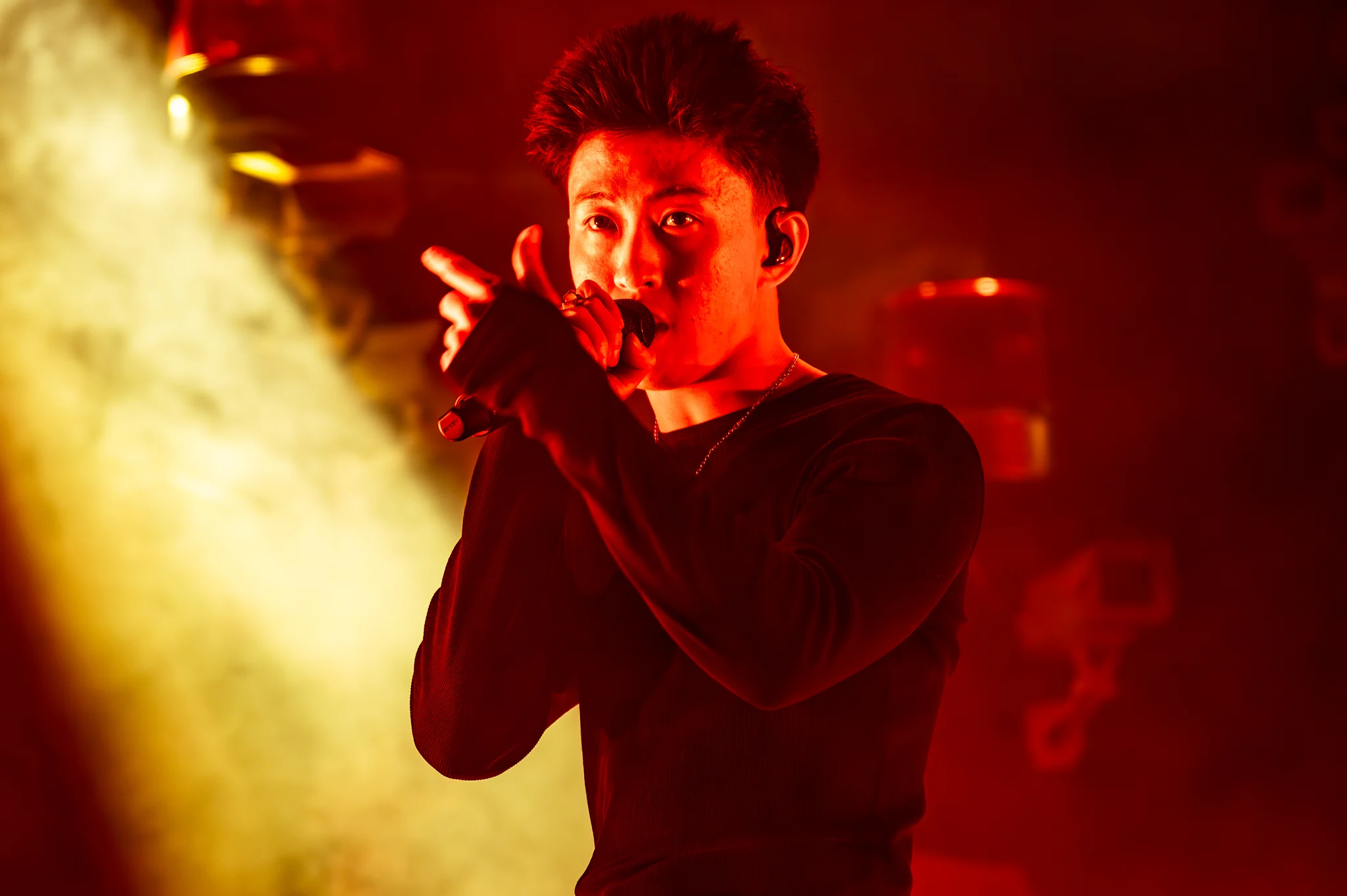 Rich Brian performing at Vogue Theatre, Vancouver, BC - concert photography by Michael Caswell