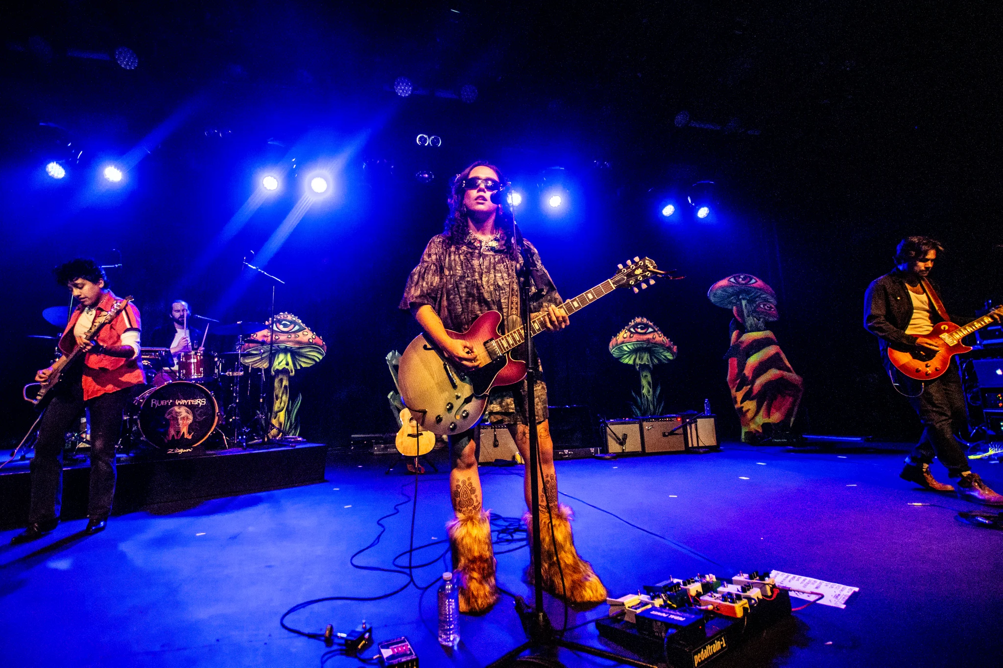 Ruby Waters performing at Commodore Ballroom, Vancouver, BC - concert photography by Michael Caswell