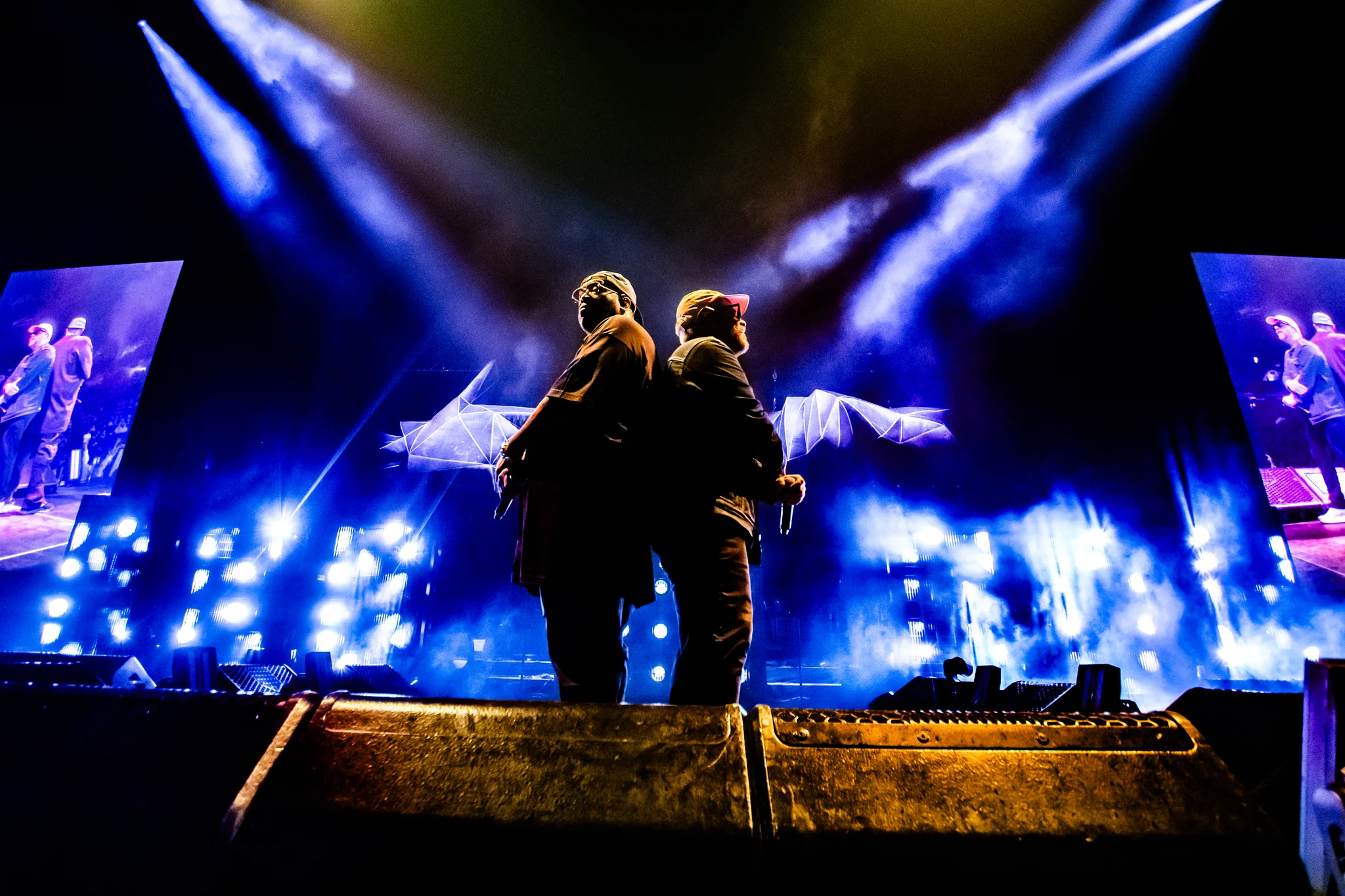 Run The Jewels performing at Rogers Arena, Vancouver, BC - concert photography by Michael Caswell