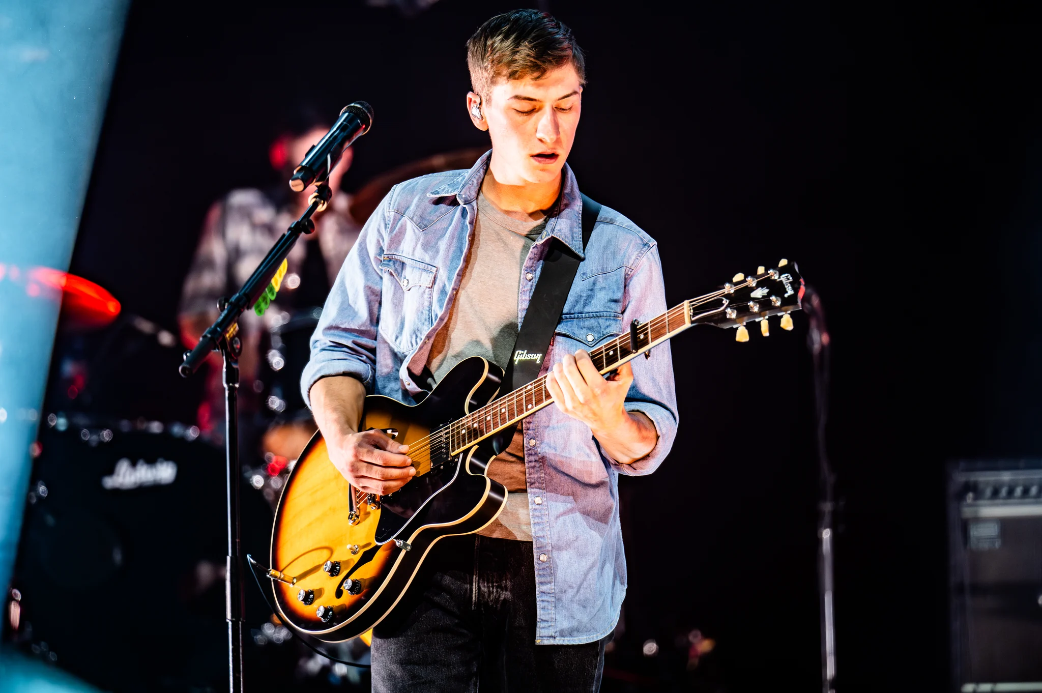 Sam Barber performing at Queen Elizabeth Theatre, Vancouver, BC - concert photography by Michael Caswell