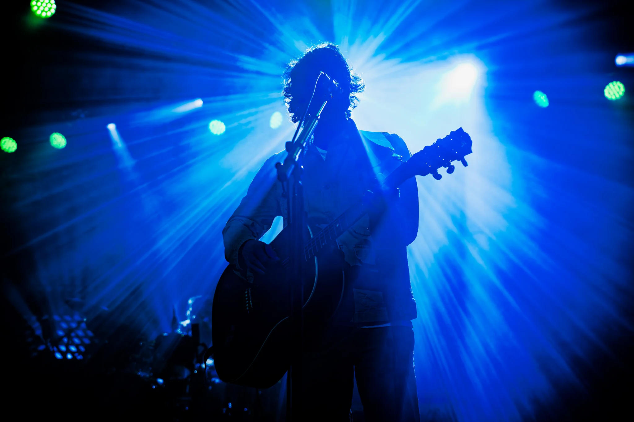 Sam Roberts Band performing at Commodore Ballroom, Vancouver, BC - concert photography by Michael Caswell