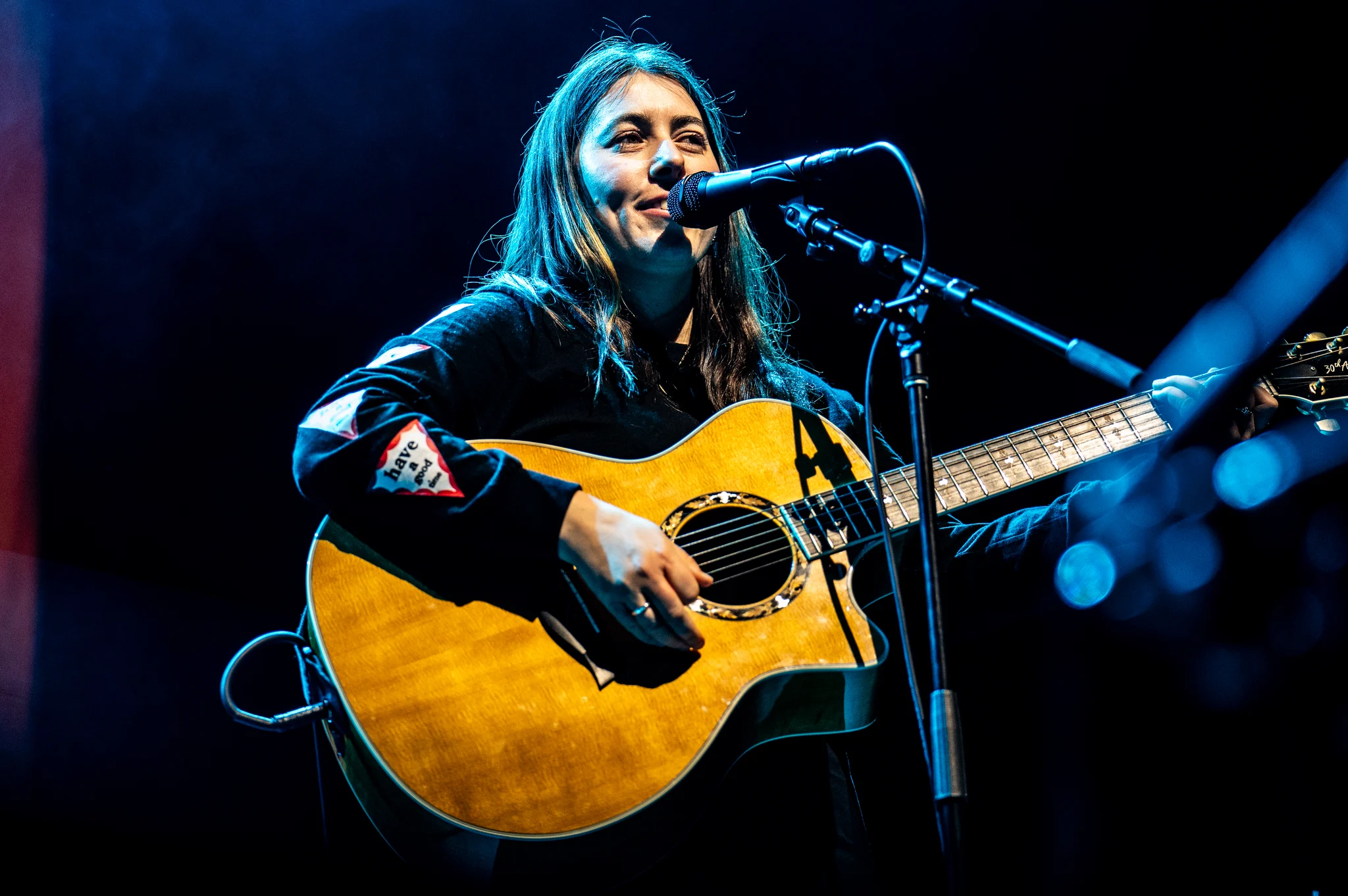 Sorcha Richardson performing at Queen Elizabeth Theatre, Vancouver, BC - concert photography by Michael Caswell