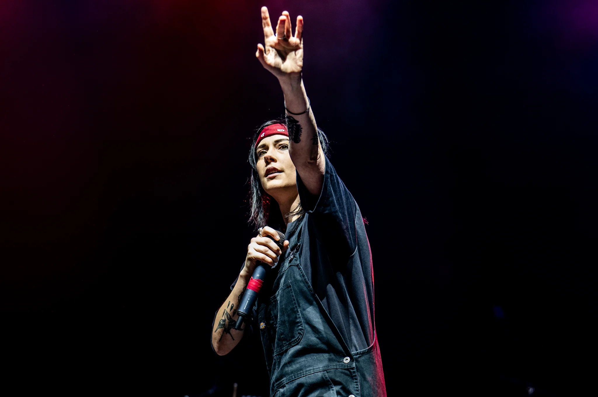 Stand Atlantic performing at Doug Mitchell Thunderbird Sports Centre, Vancouver, BC - concert photography by Michael Caswell