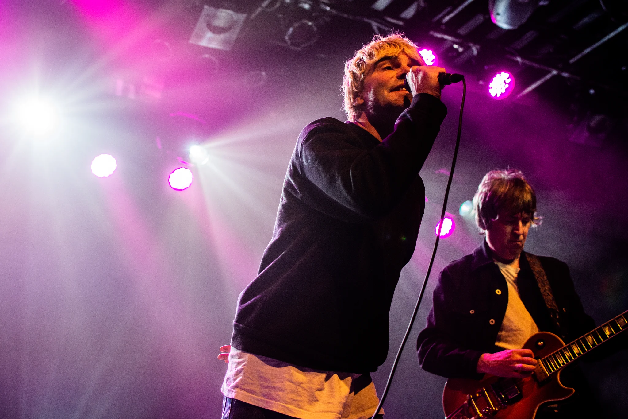 The Charlatans performing at Commodore Ballroom, Vancouver, BC - concert photography by Michael Caswell