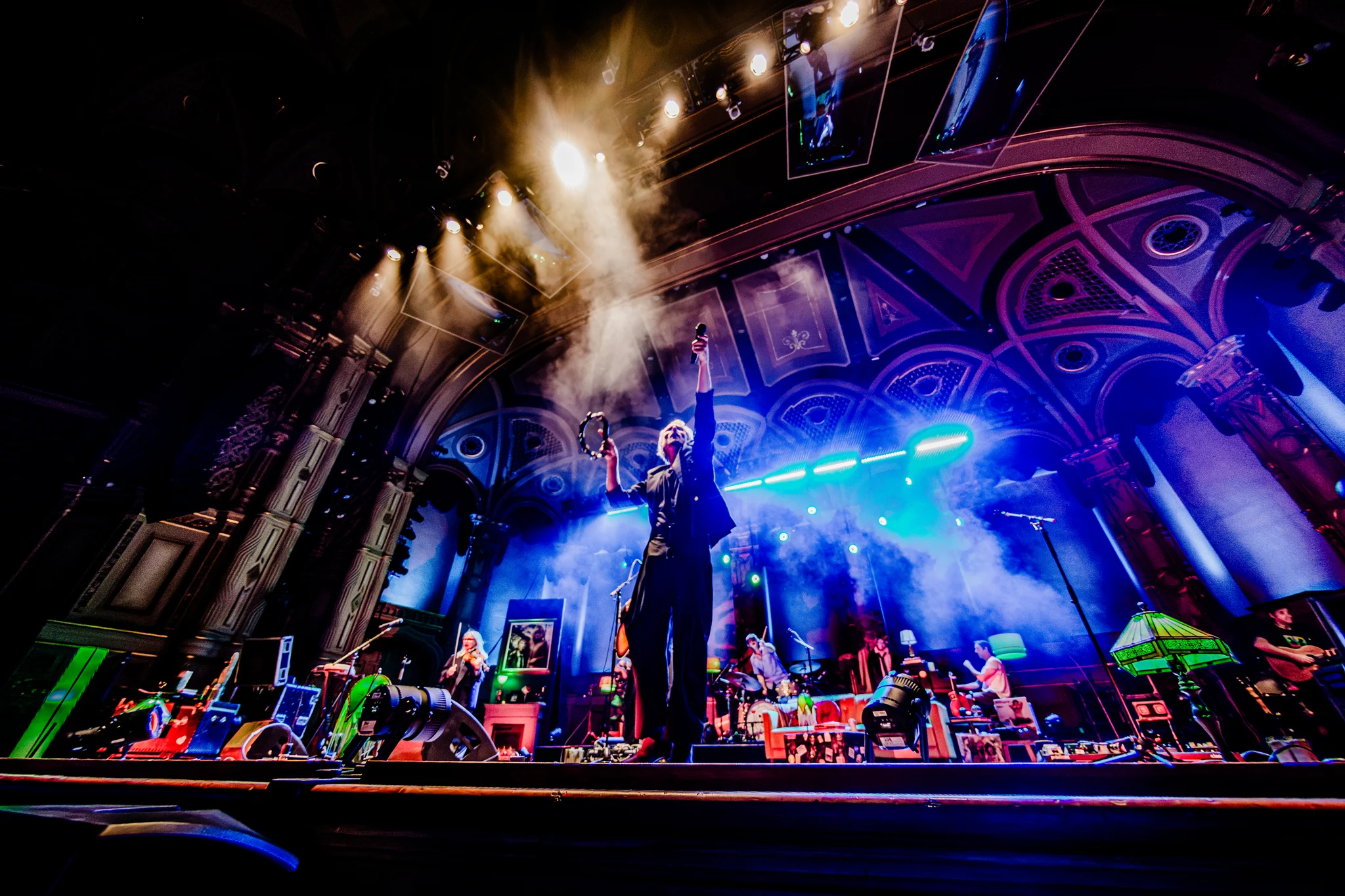 The Head And The Heart performing at Orpheum Theatre, Vancouver, BC - concert photography by Michael Caswell