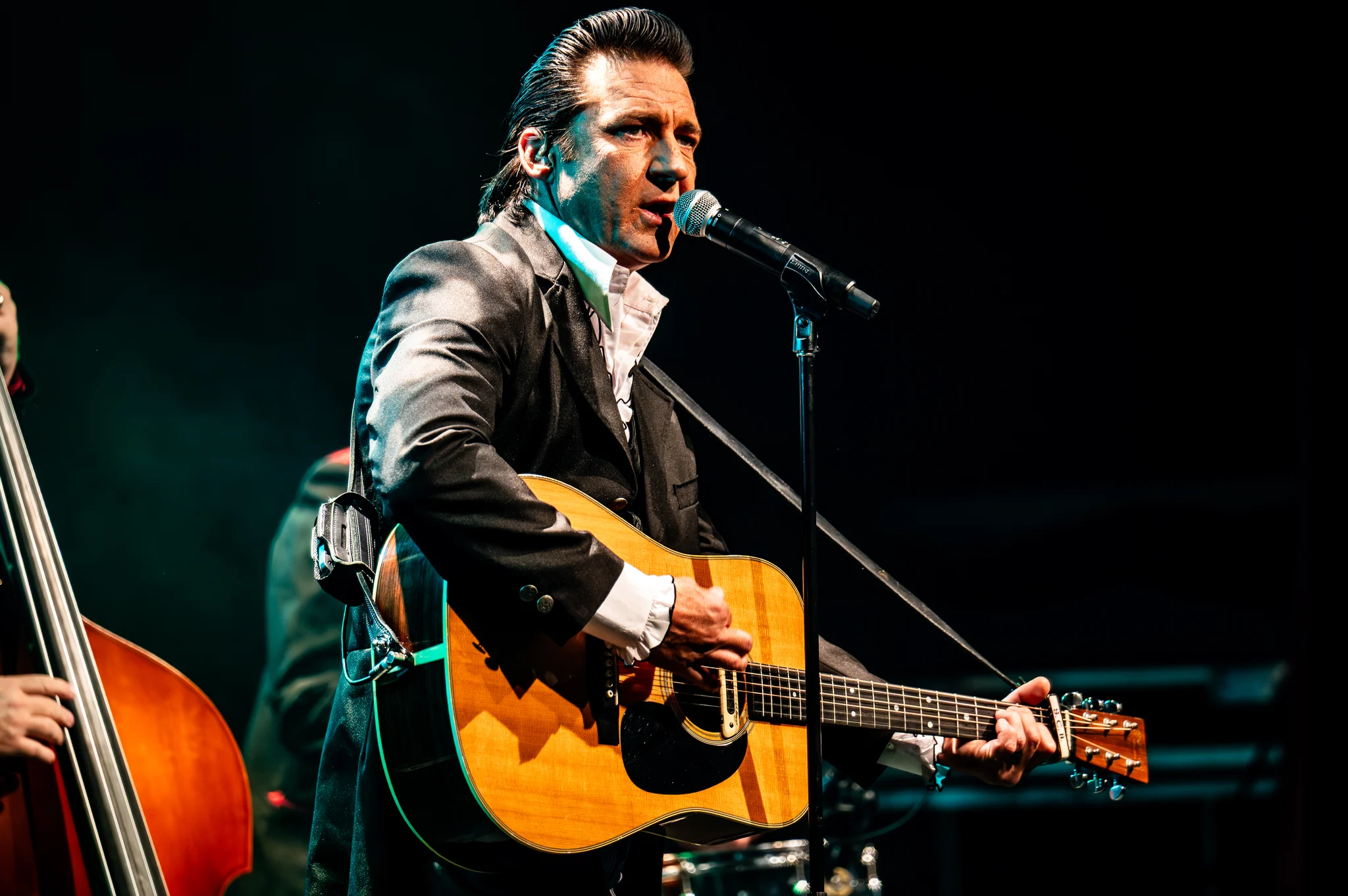 The Man In Black – Tribute To Johnny Cash performing at Commodore Ballroom, Vancouver, BC - concert photography by Michael Caswell