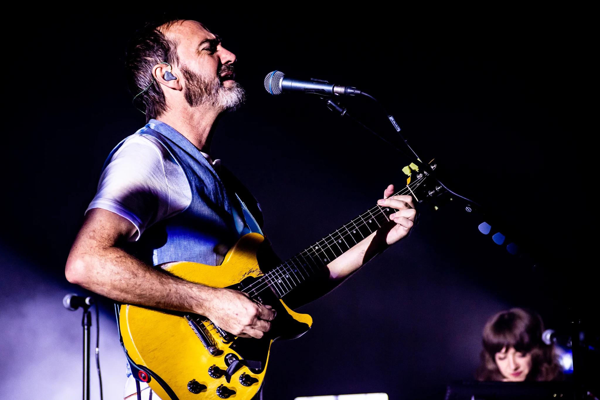 The Shins performing at Queen Elizabeth Theatre, Vancouver, BC - concert photography by Michael Caswell