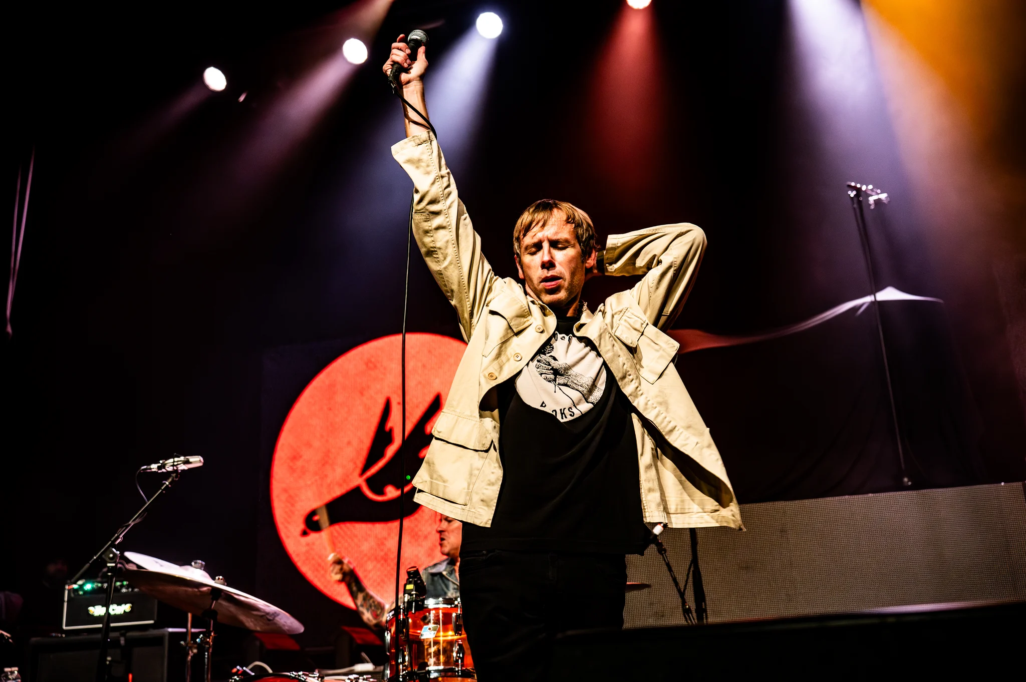 Thursday performing at Vogue Theatre, Vancouver, BC - concert photography by Michael Caswell