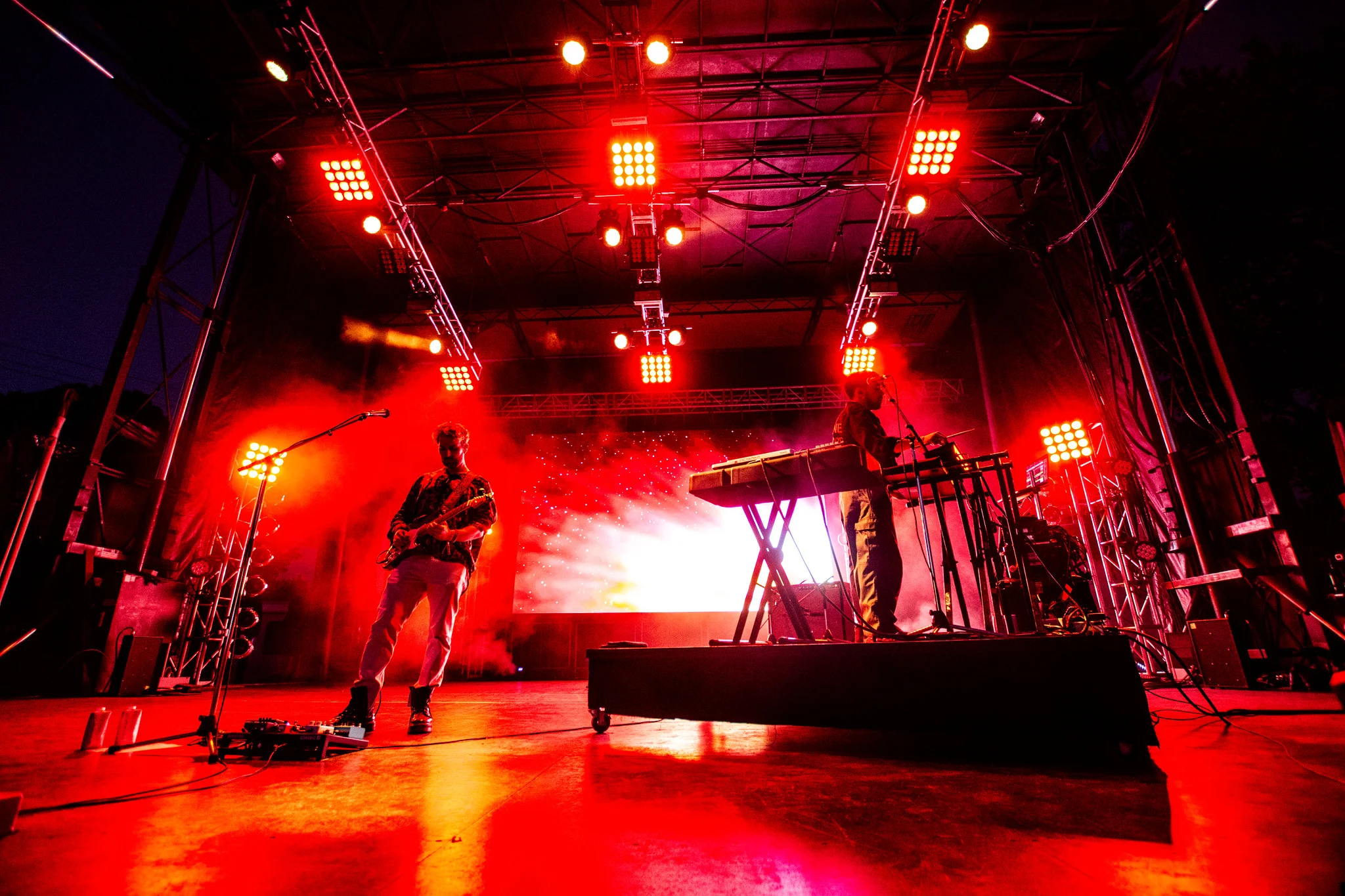 Two Feet performing at Rifflandia, Victoria, BC - concert photography by Michael Caswell