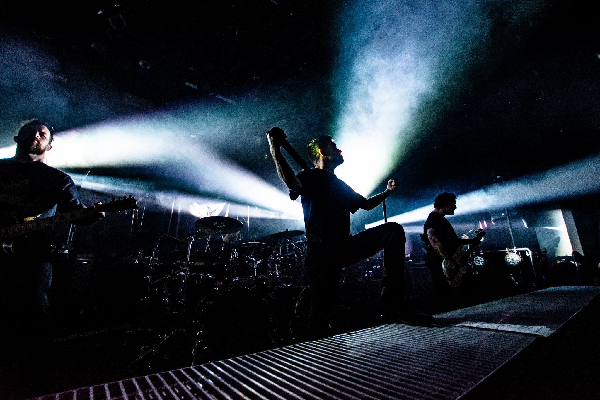 Whitechapel performing at Commodore Ballroom, Vancouver, BC - concert photography by Michael Caswell