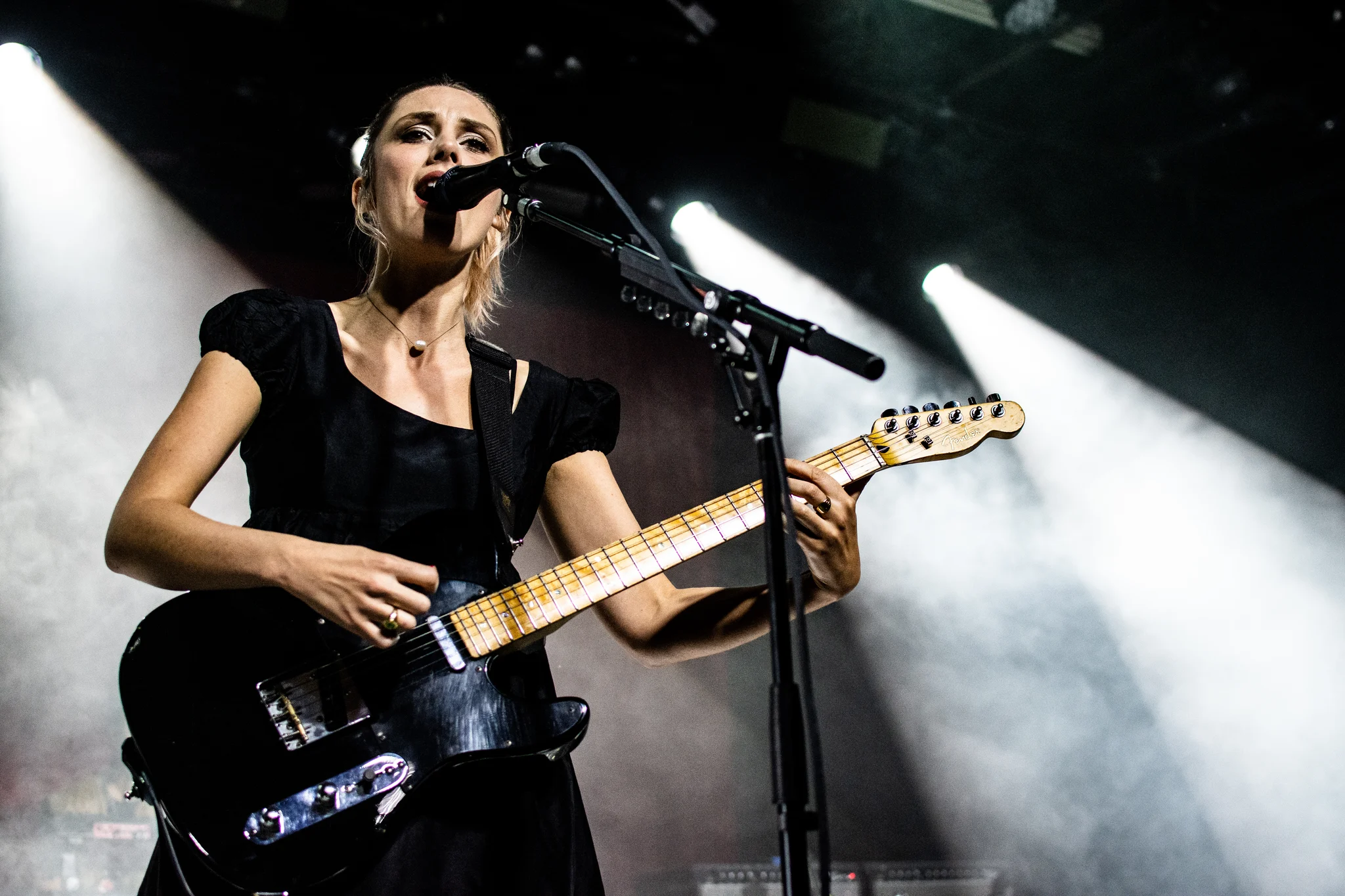 Wolf Alice performing at Commodore Ballroom, Vancouver, BC - concert photography by Michael Caswell
