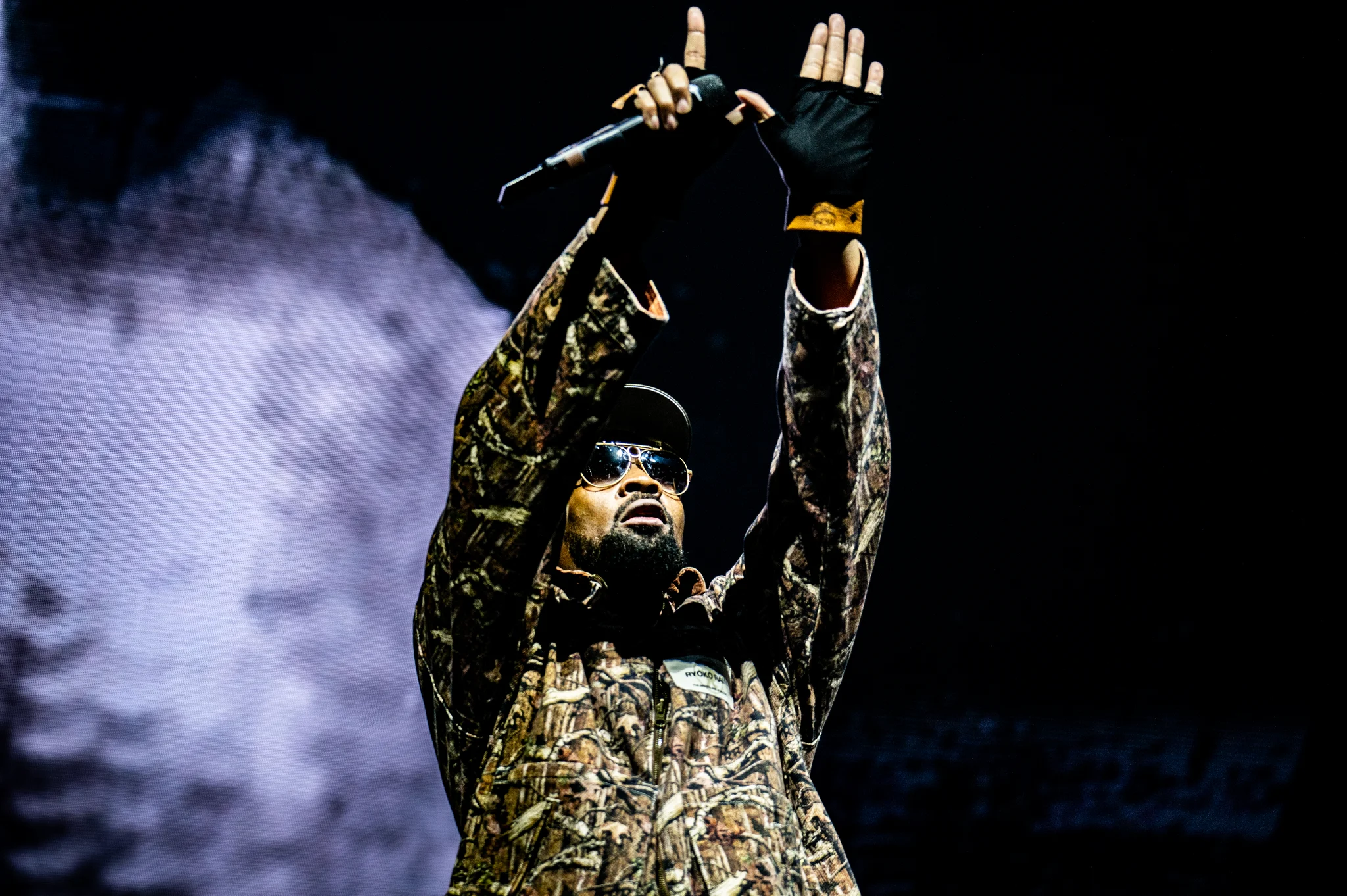 Wu-Tang Clan performing at Rogers Arena, Vancouver, BC - concert photography by Michael Caswell