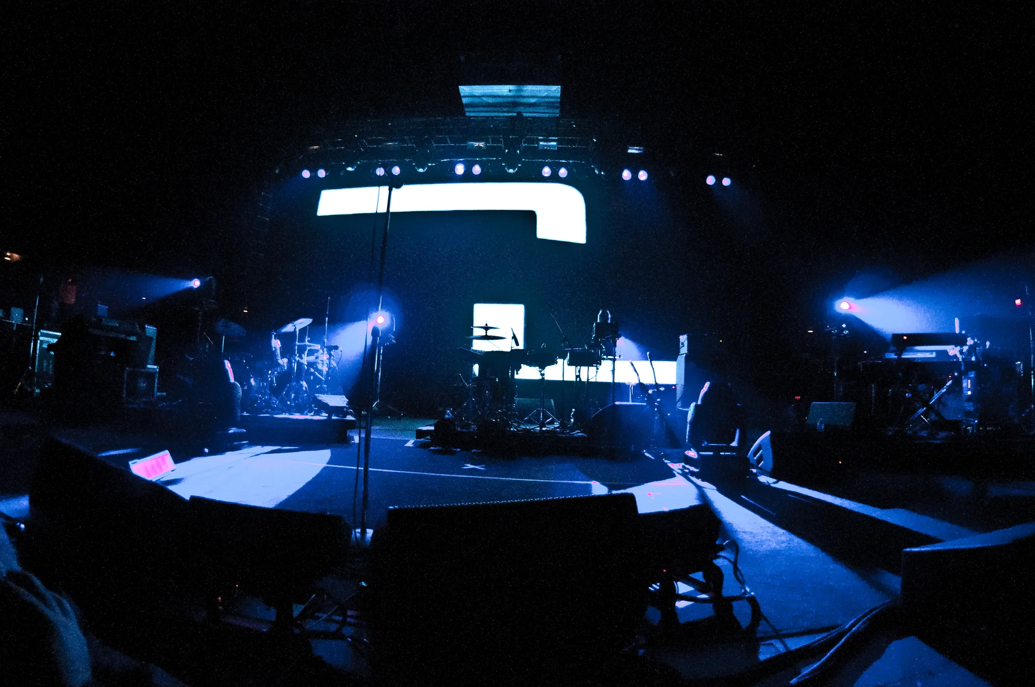Portishead performing at PNE Forum, Vancouver, BC - concert photography by Michael Caswell