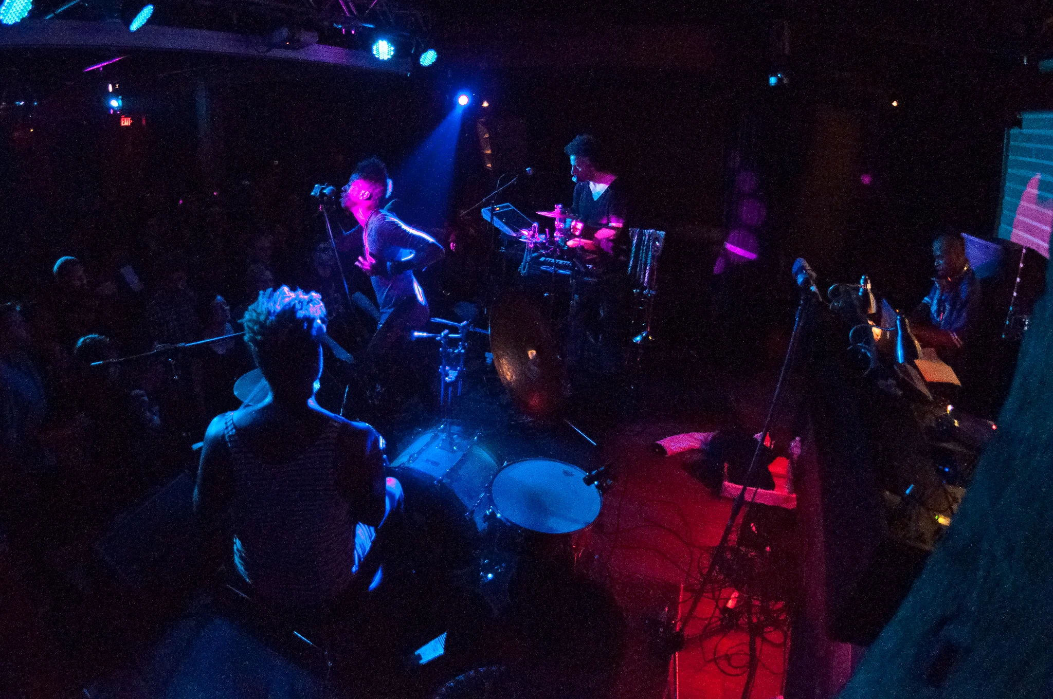 Saul Williams performing at Fortune Sound Club, Vancouver, BC - concert photography by Michael Caswell