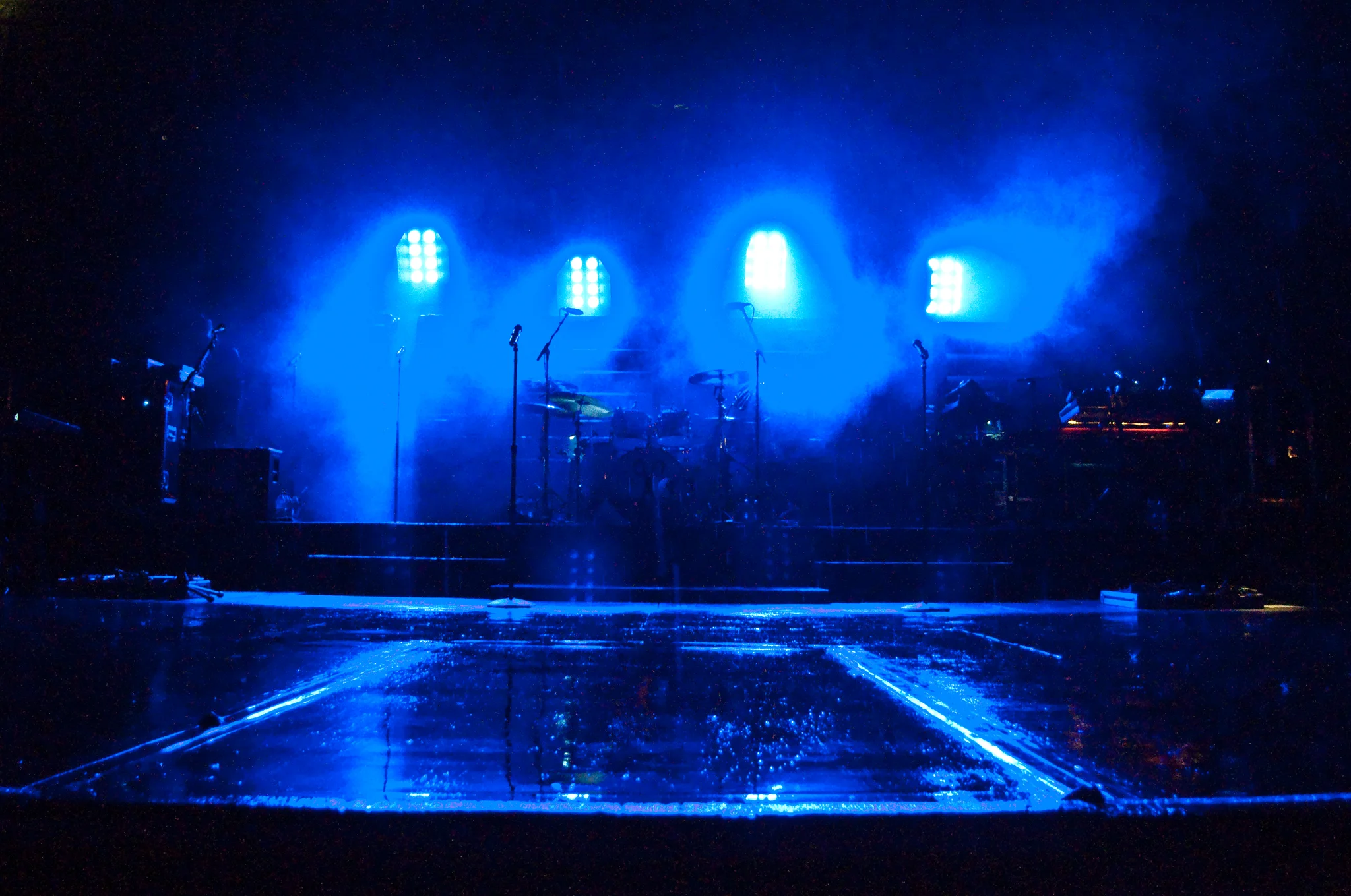Scissor Sisters performing at Malkin Bowl, Vancouver, BC - concert photography by Michael Caswell